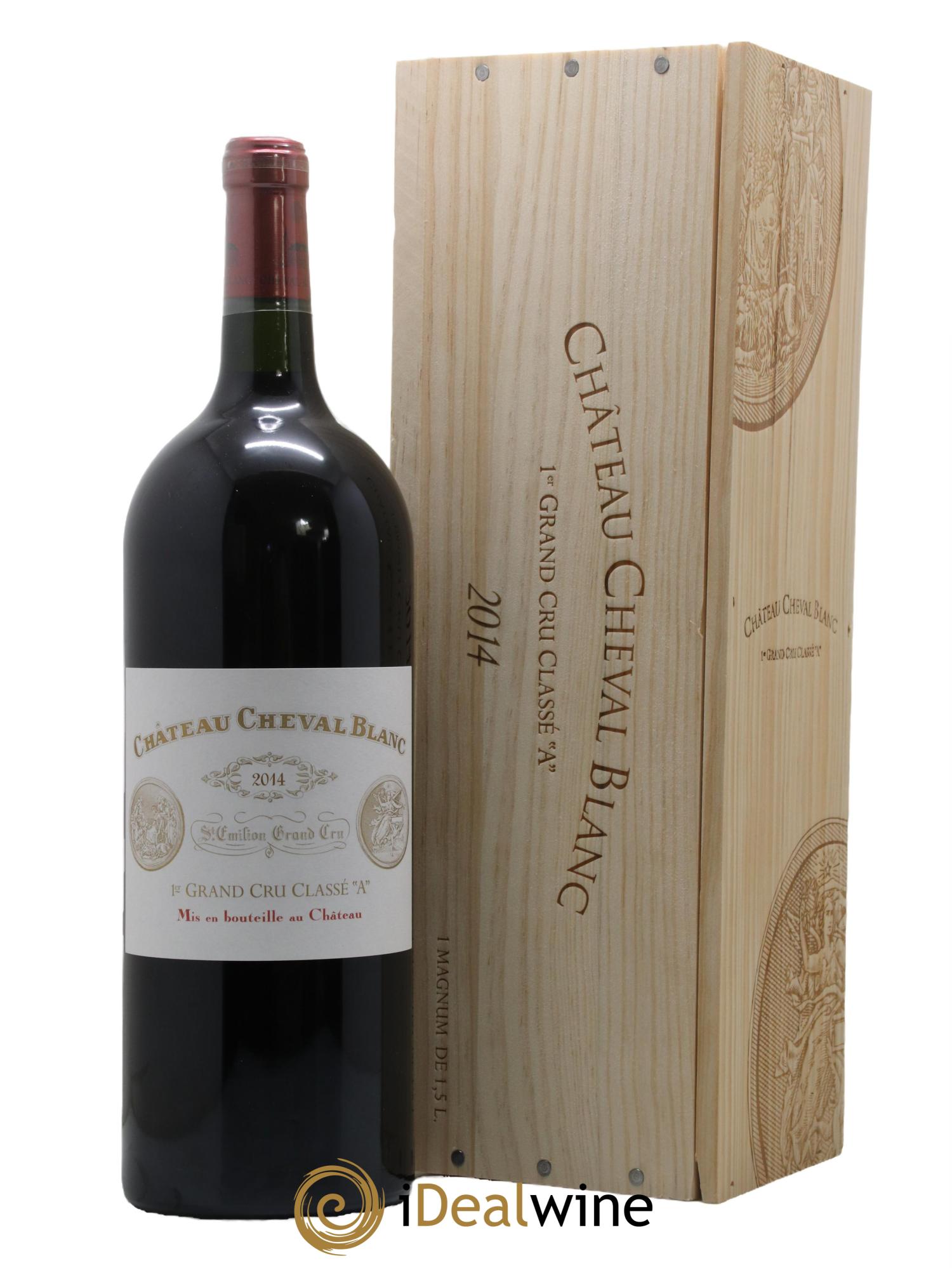 Château Cheval Blanc 1er Grand Cru Classé A 2014 - Posten von 1 Magnum - 0