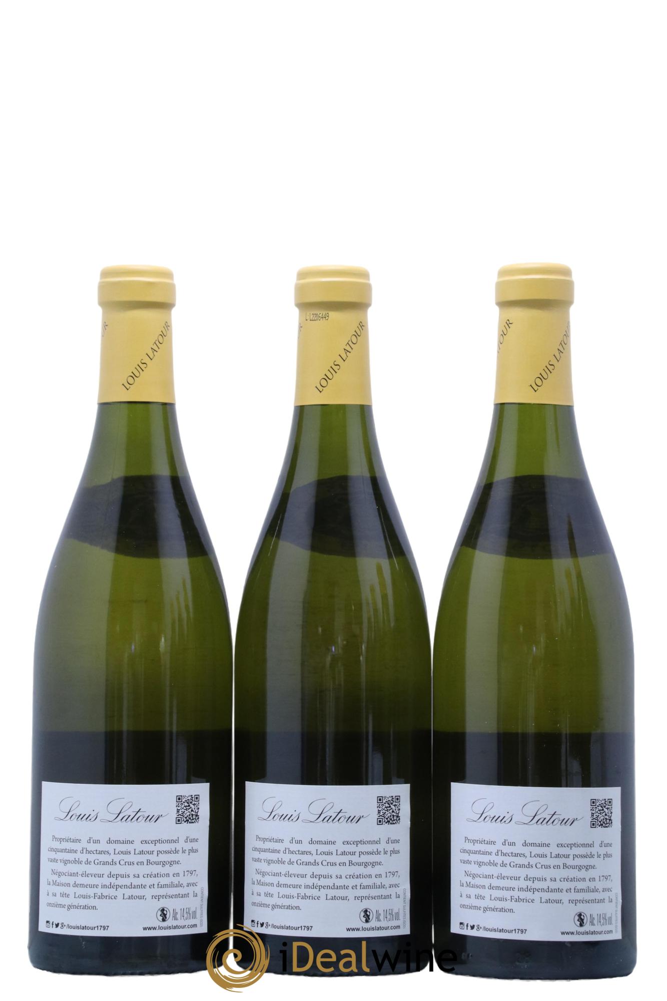 Montrachet Grand Cru Louis Latour 2019 - Lot of 6 bottles - 4