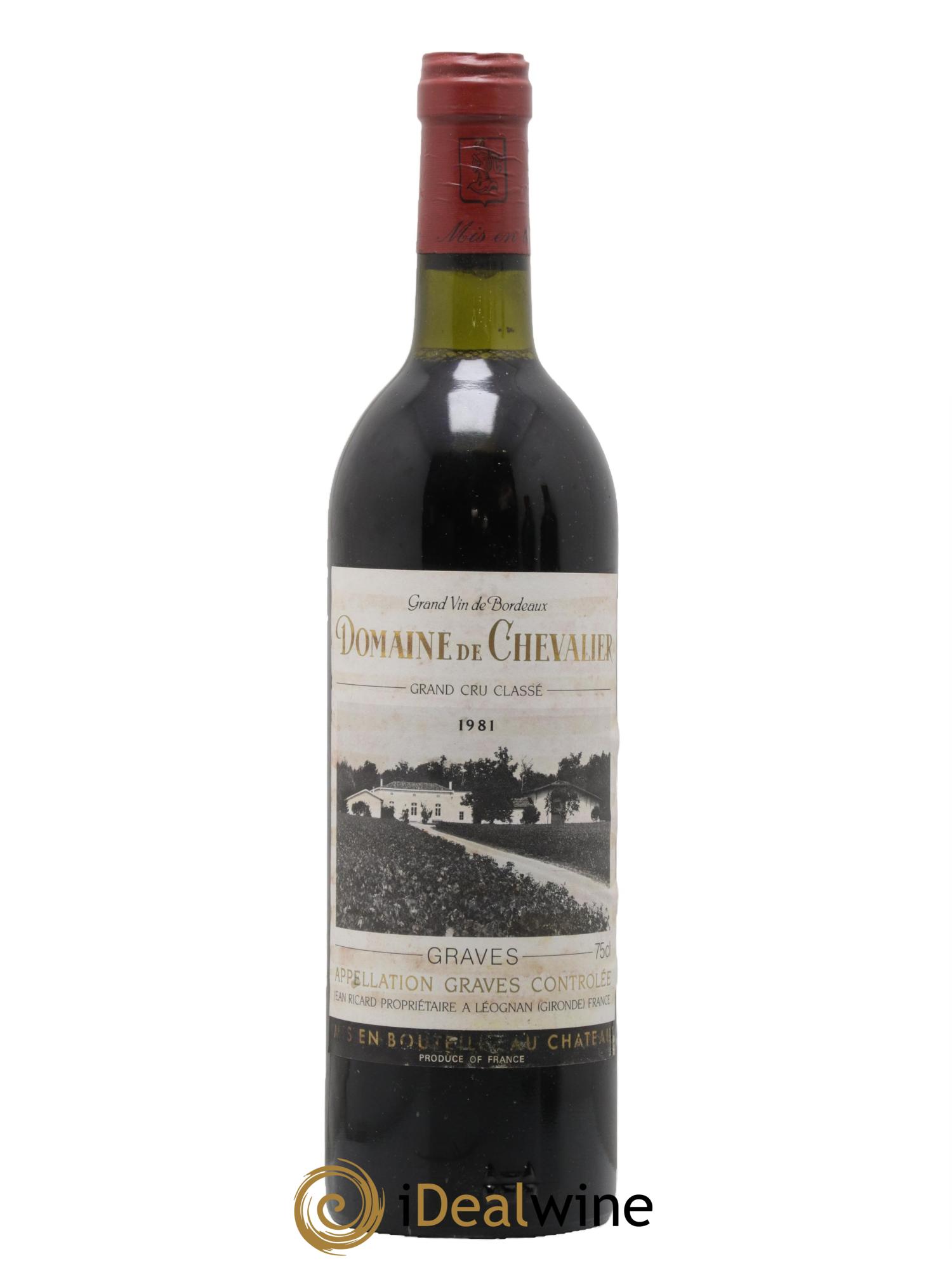 Domaine de Chevalier Cru Classé de Graves 1981 - Posten von 1 Flasche - 0