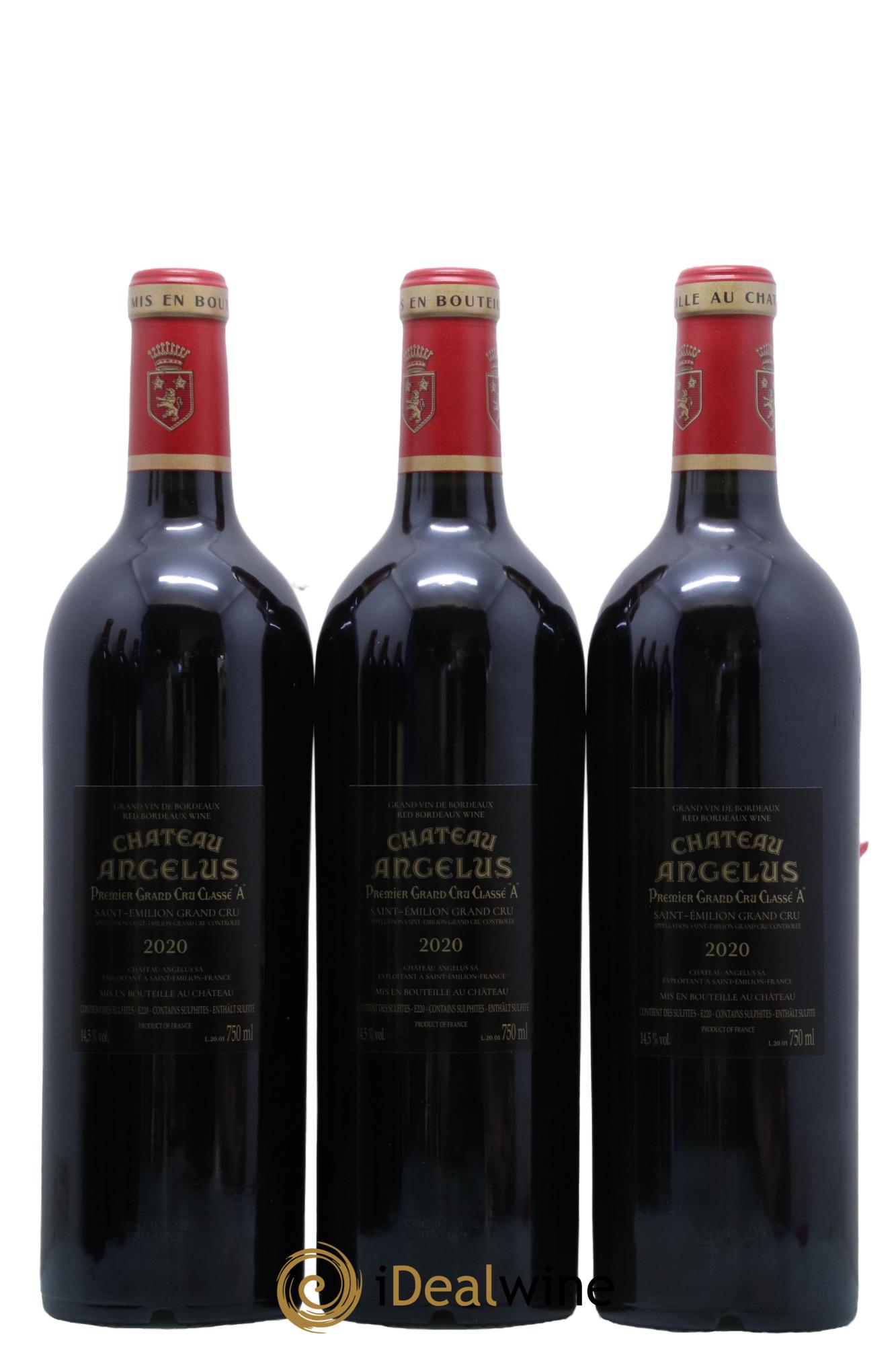 Château Angélus 1er Grand Cru Classé A 2020 - Lot de 6 bouteilles - 2