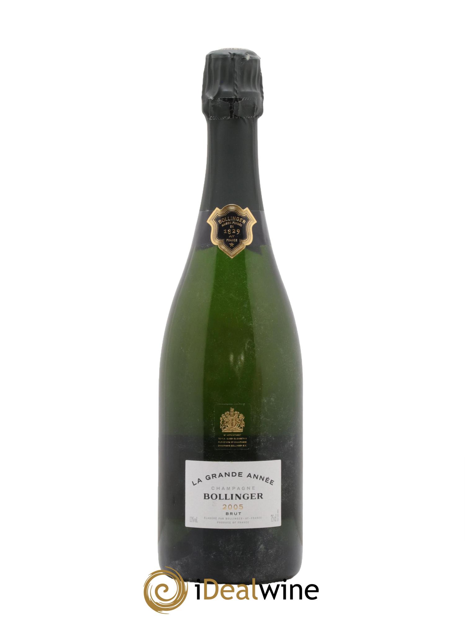 Grande Année Bollinger 2005 - Lot de 1 bouteille - 1