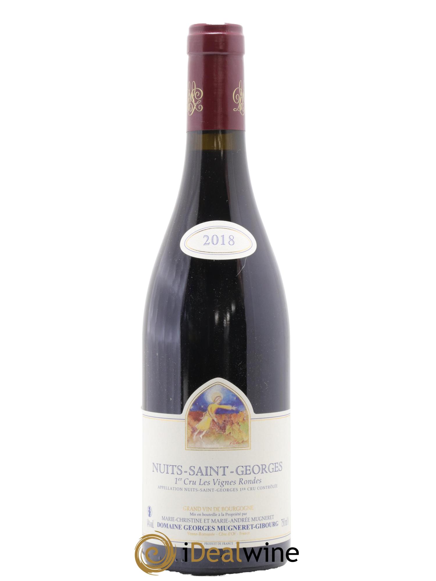 Nuits Saint-Georges 1er Cru Les Vignes Rondes Mugneret-Gibourg (Domaine) 2018 - Lot of 1 bottle - 0