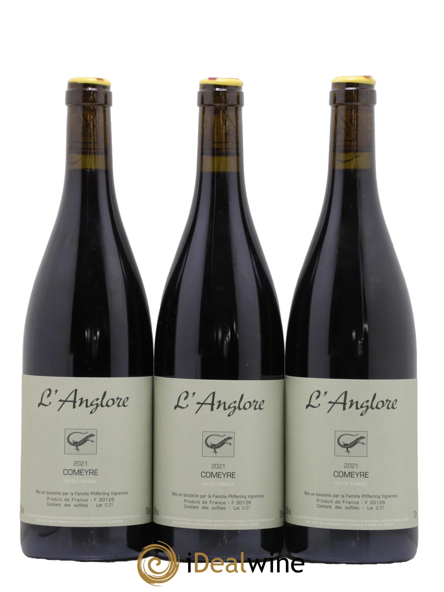 Vin de France Comeyre L'Anglore  2021 - Lot de 3 bouteilles - 0