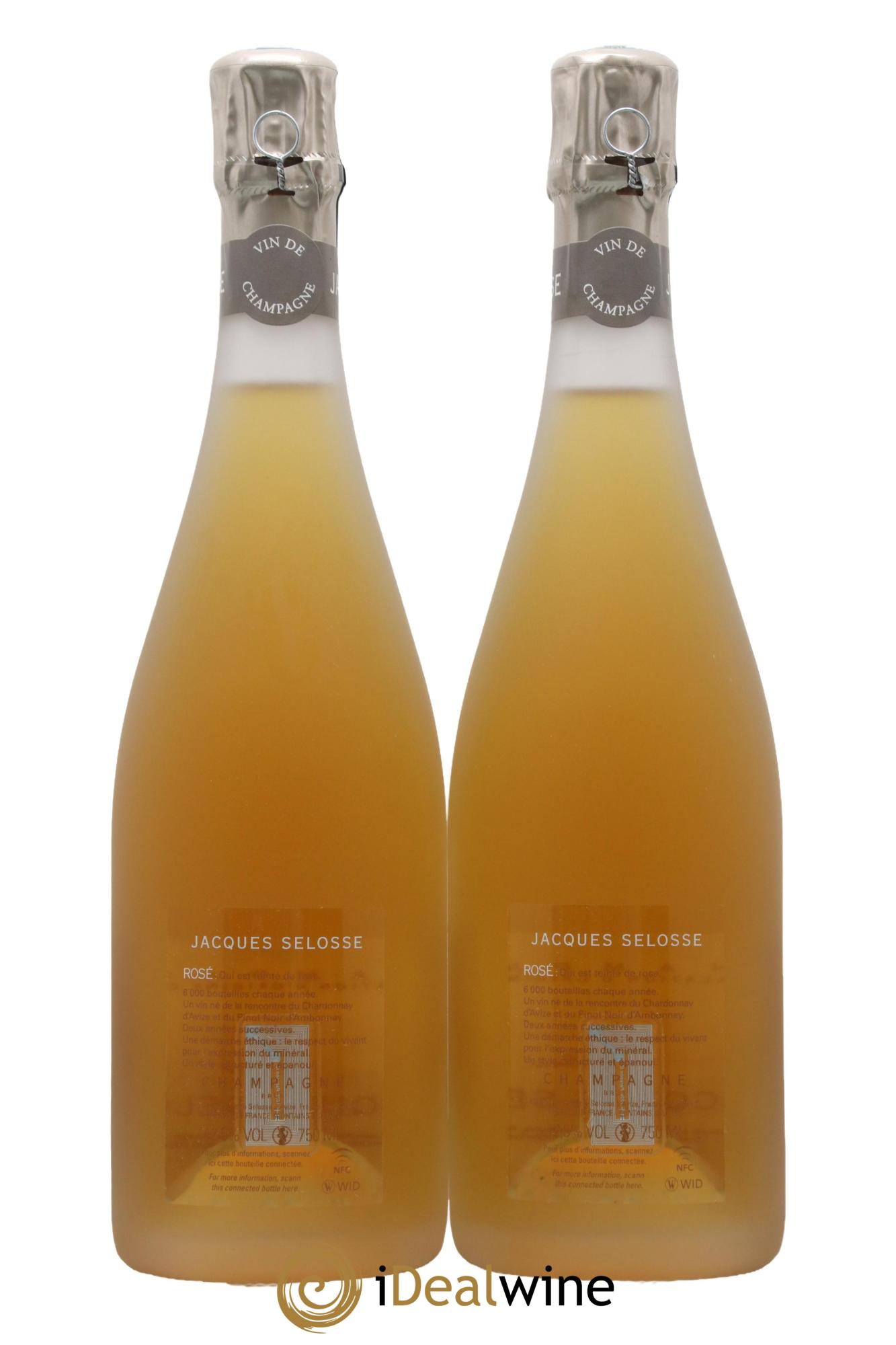 Brut Rosé Jacques Selosse  - Lot of 2 bottles - 1