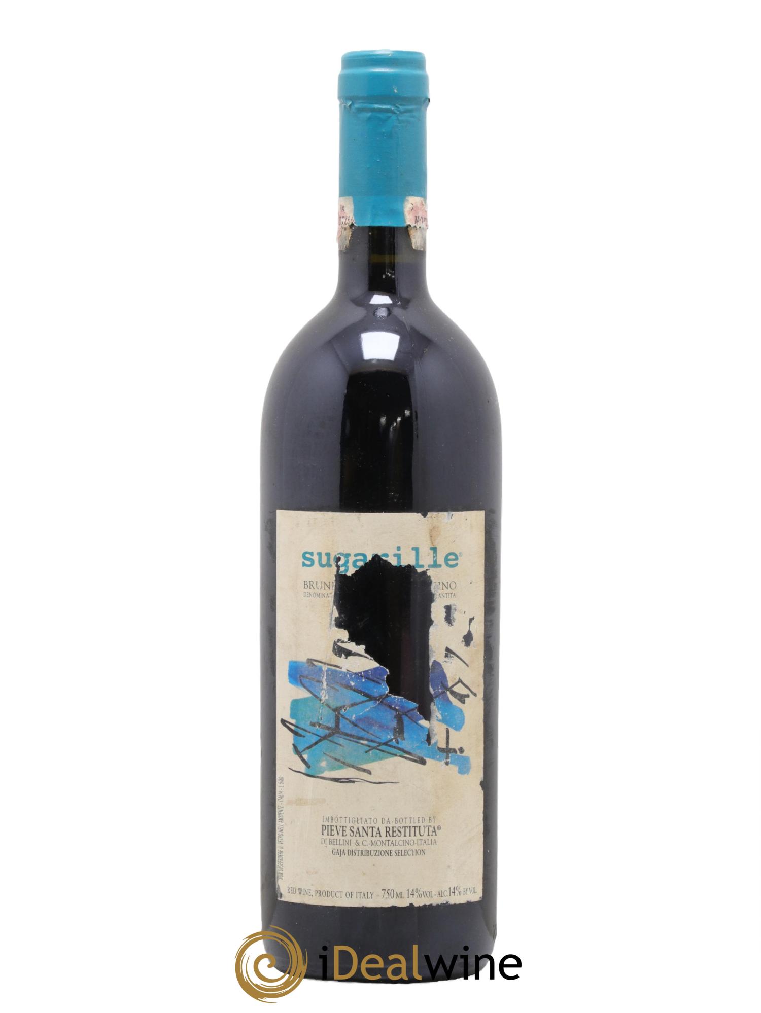 Brunello di Montalcino Pieve Santa Restituta - Sugarille Angelo Gaja 1996 - Lotto di 1 bottiglia - 0