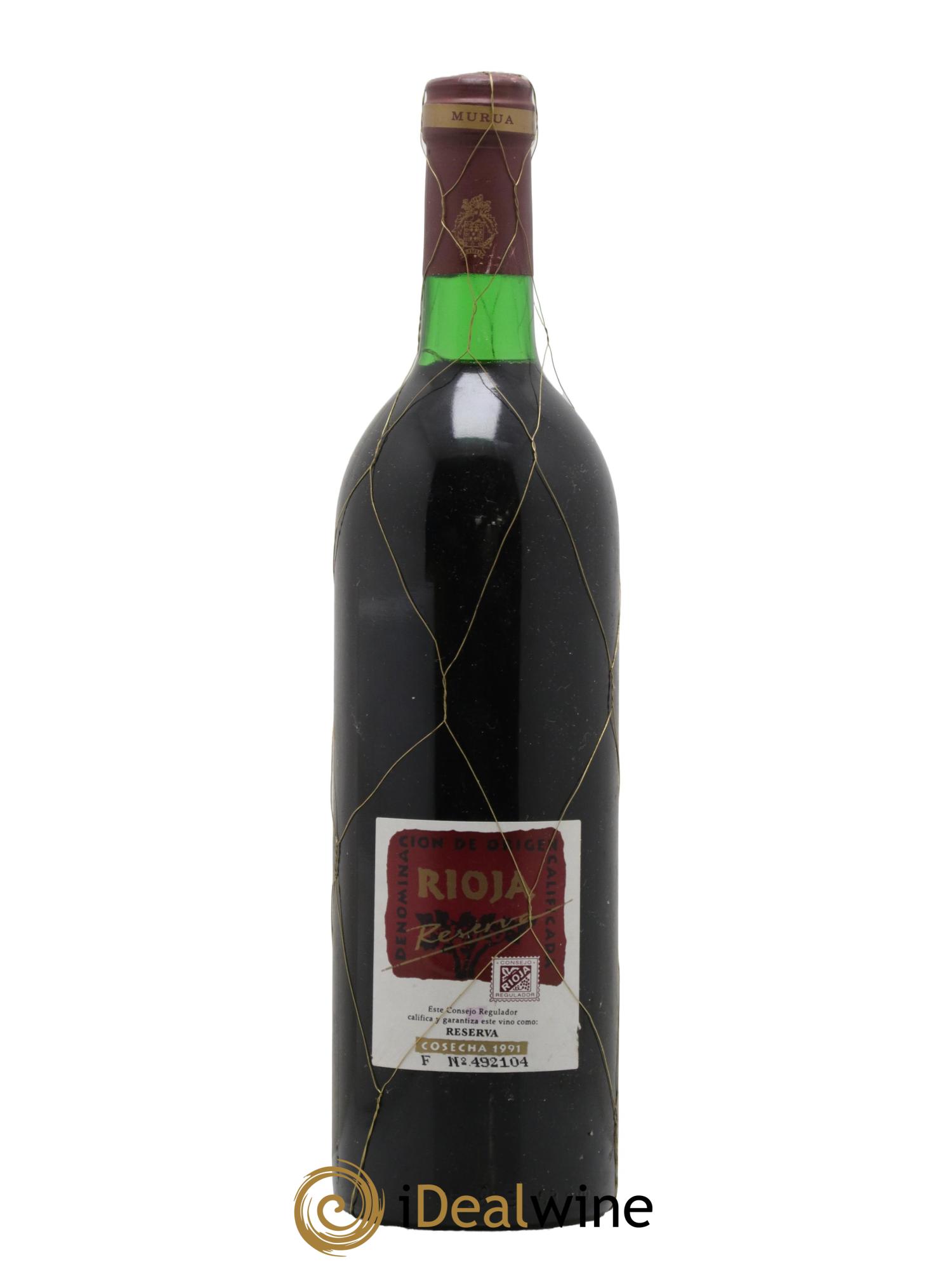 Rioja DOCA Doca Bodegas Murua Reserva 1991 - Lotto di 1 bottiglia - 1