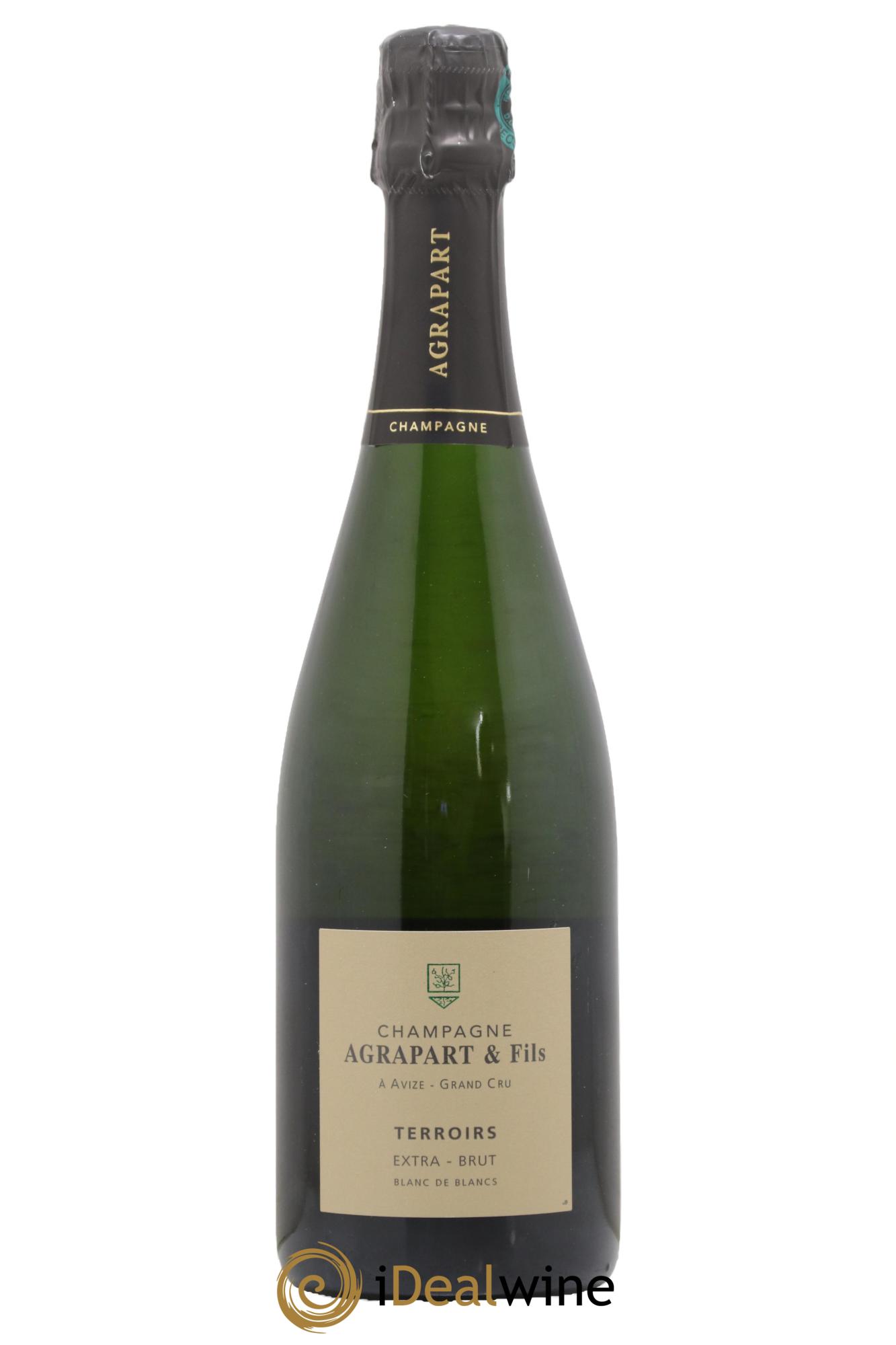 Terroirs Extra-Brut Blanc de blancs Agrapart & Fils - Posten von 1 Flasche - 0