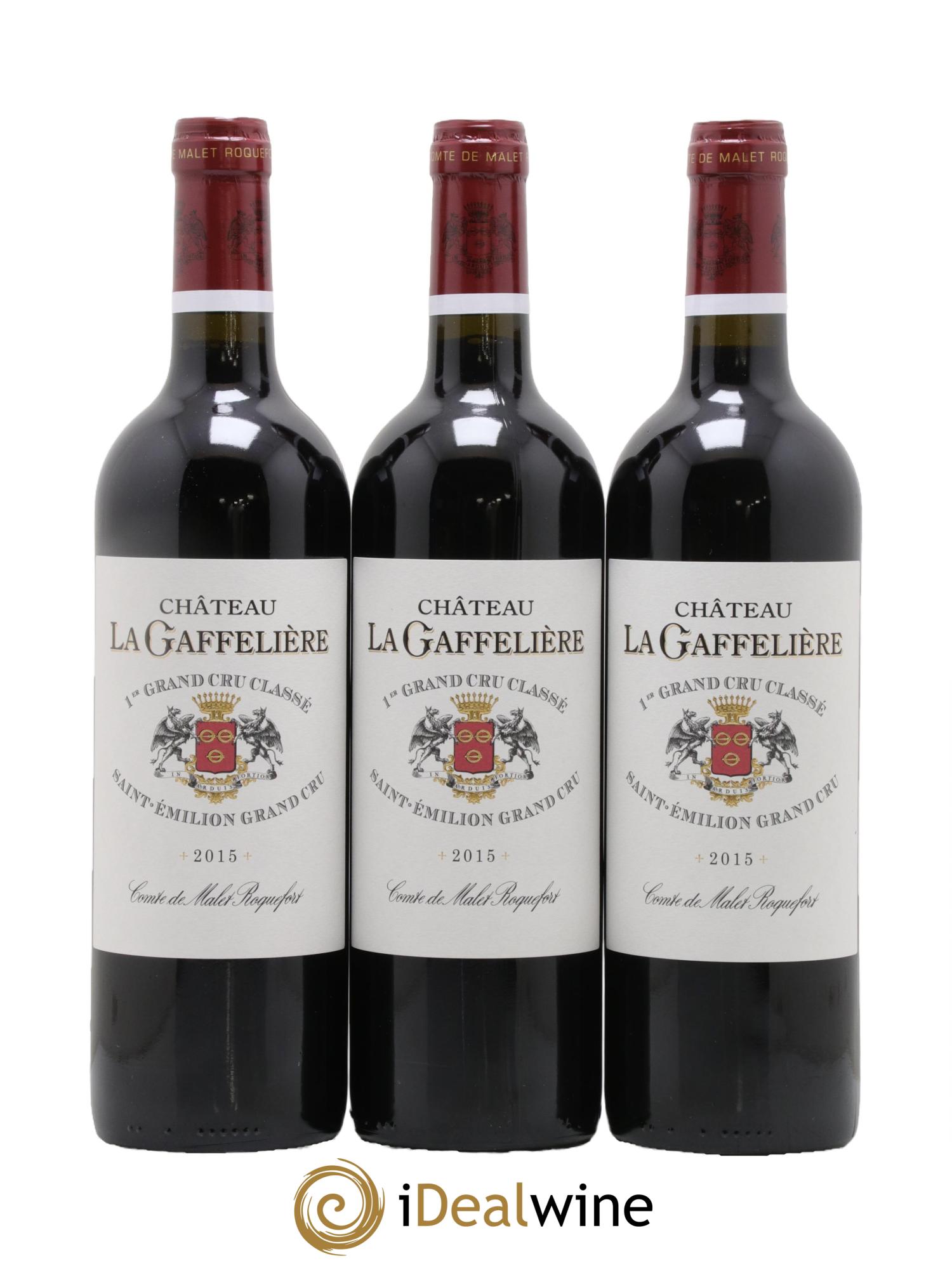 Château la Gaffelière 1er Grand Cru Classé B 2015 - Lot de 12 bouteilles - 3