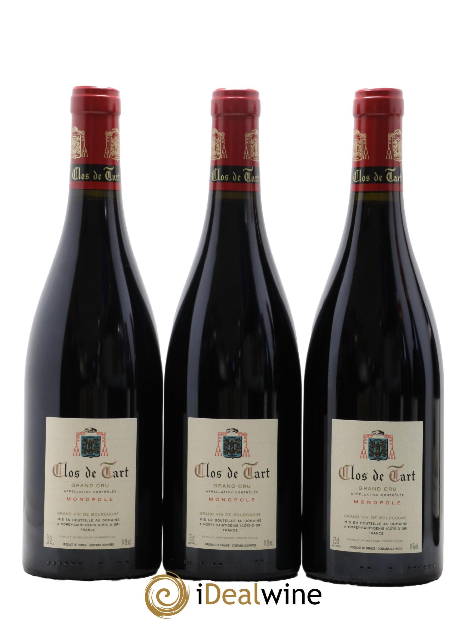 Clos de Tart Grand Cru Mommessin  2013 - Posten von 6 Flaschen - 2