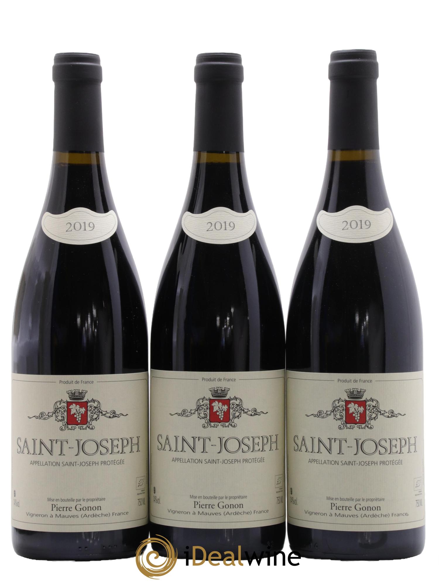 Saint-Joseph Gonon (Domaine) 2019 - Posten von 3 Flaschen - 0