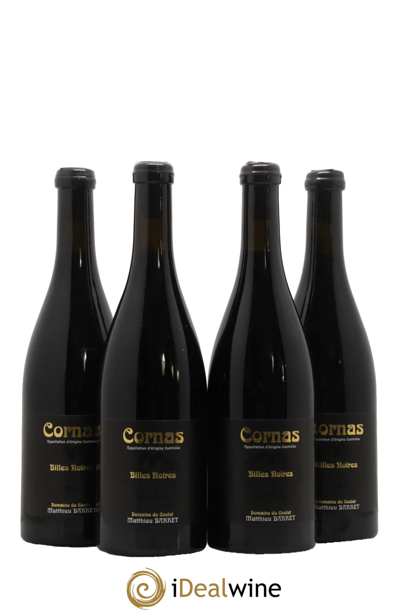 Cornas Billes Noires Coulet (Domaine du) - Matthieu Barret 2018 - Lot of 4 bottles - 0