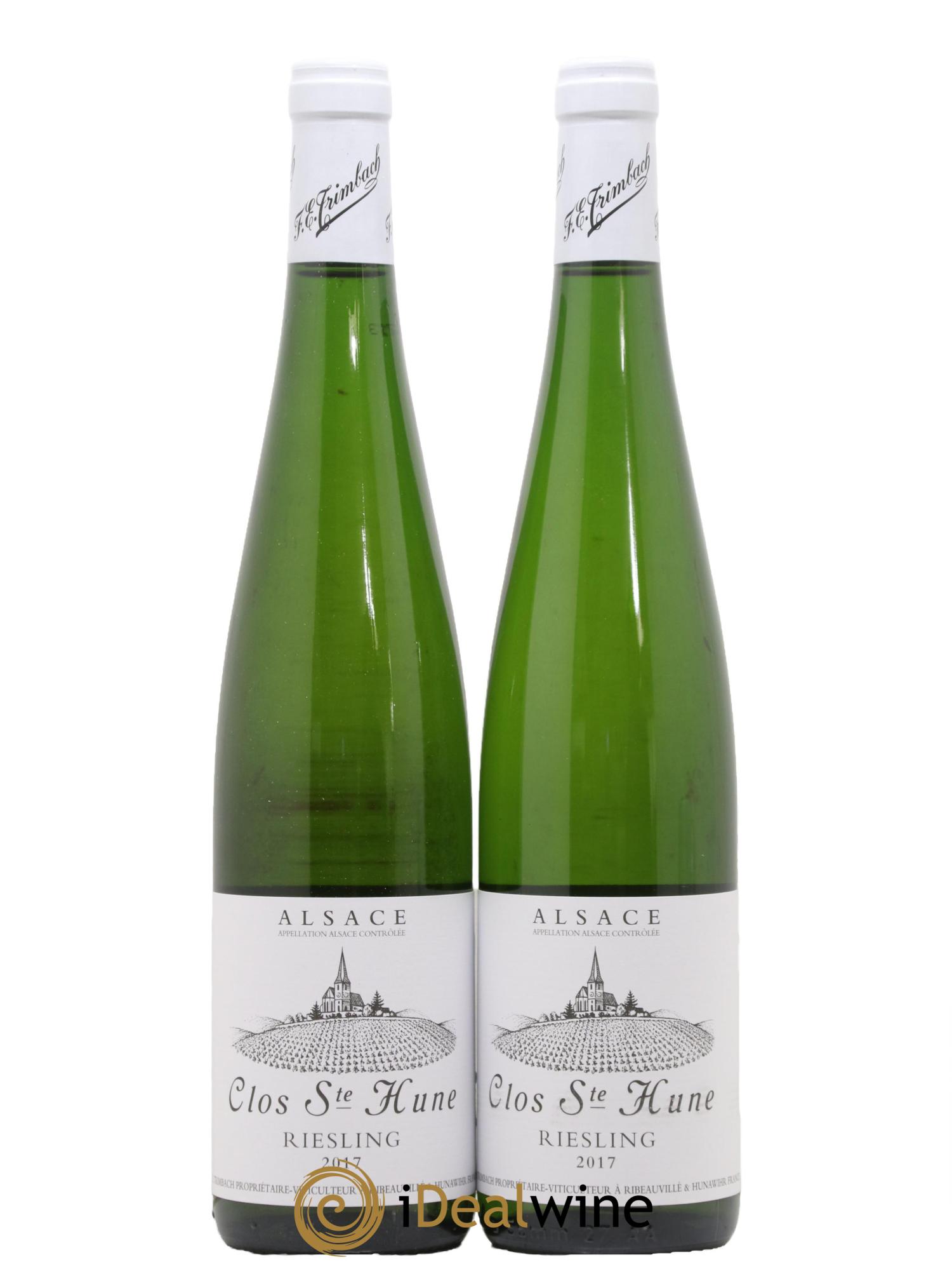 Alsace Riesling Clos Sainte-Hune Trimbach (Domaine) 2017 - Lot of 2 bottles - 0