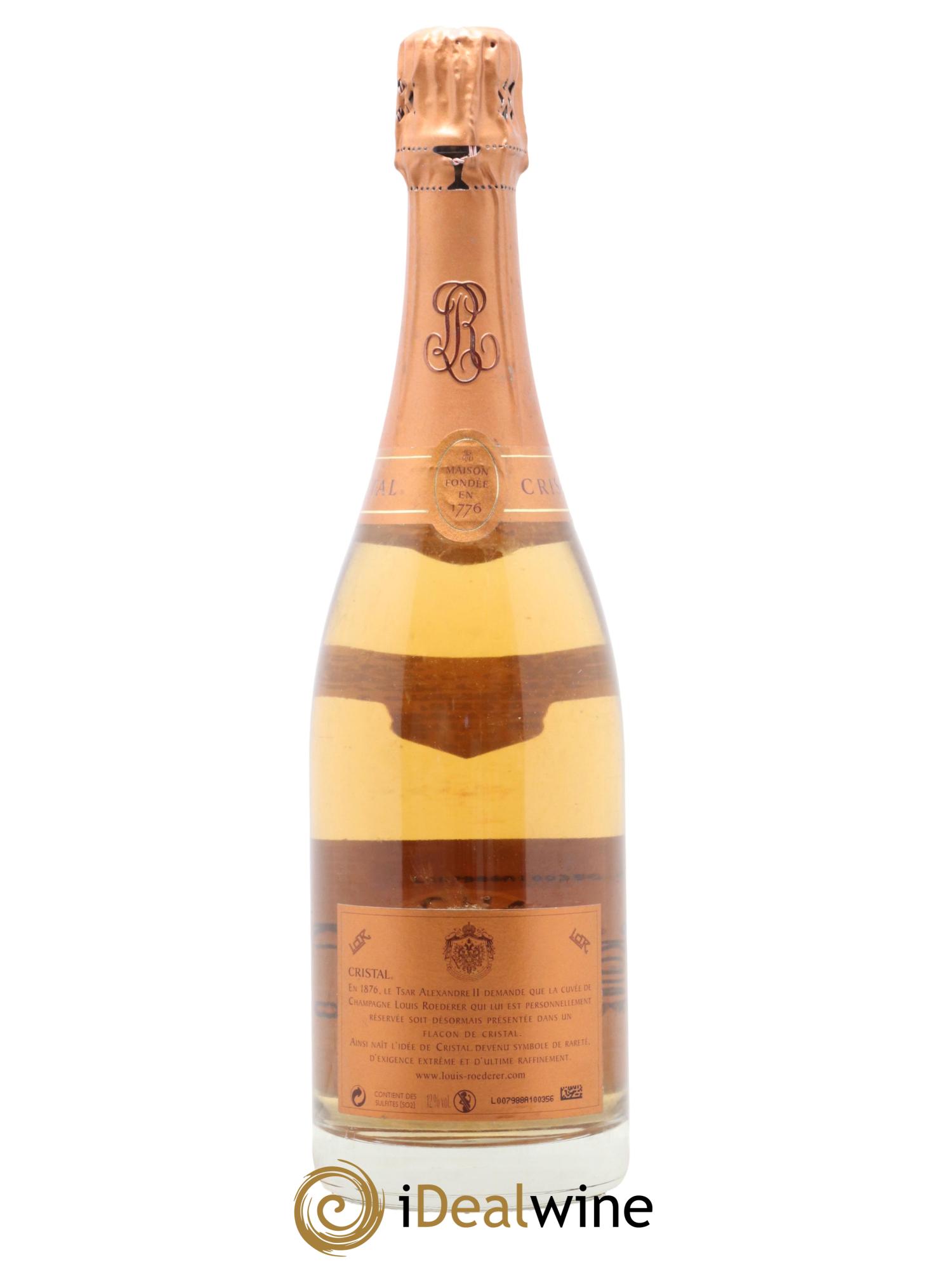 Cristal Louis Roederer 2002 - Lot of 1 bottle - 1