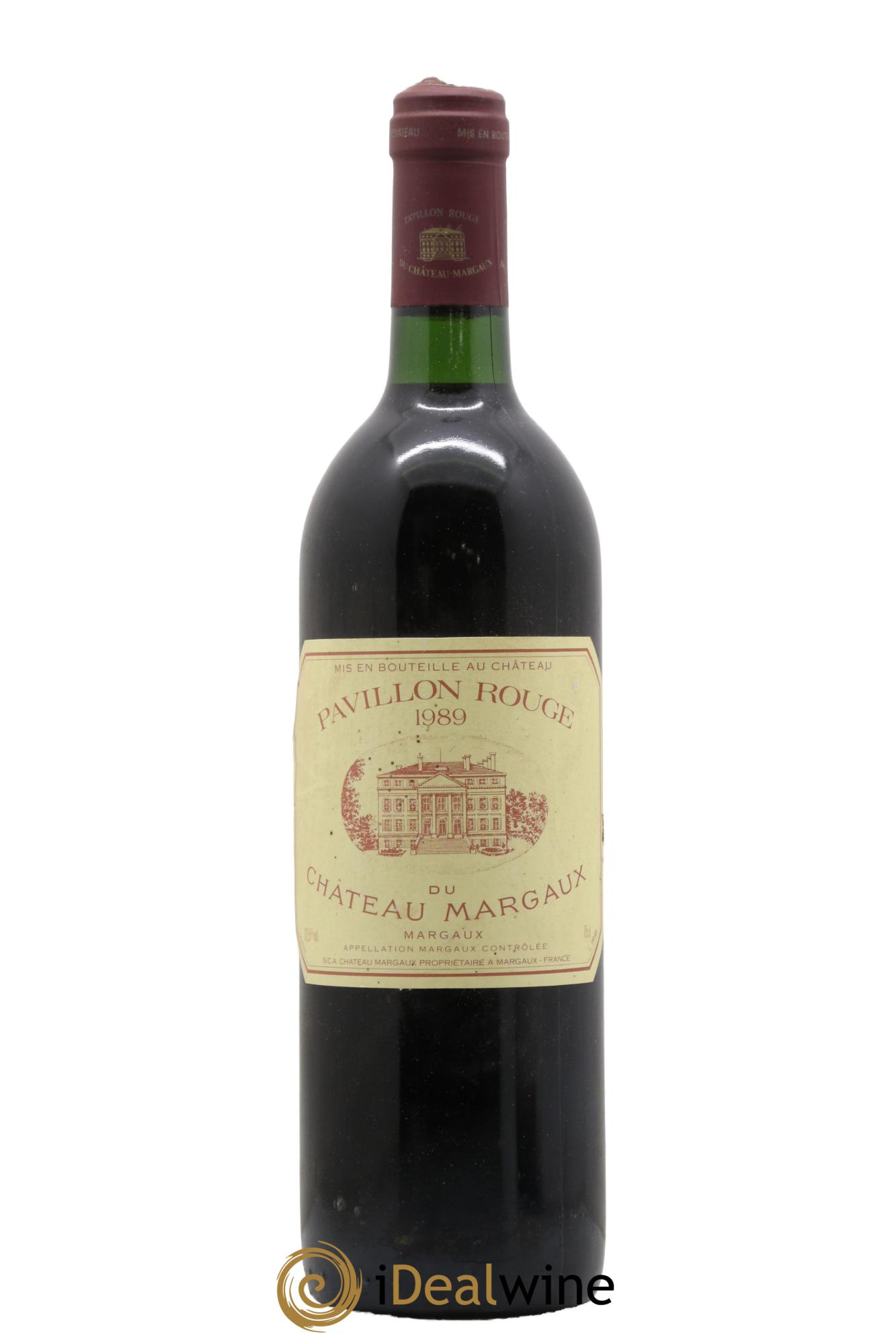 Pavillon Rouge du Château Margaux Second Vin 1989 - Lot de 1 bouteille - 0