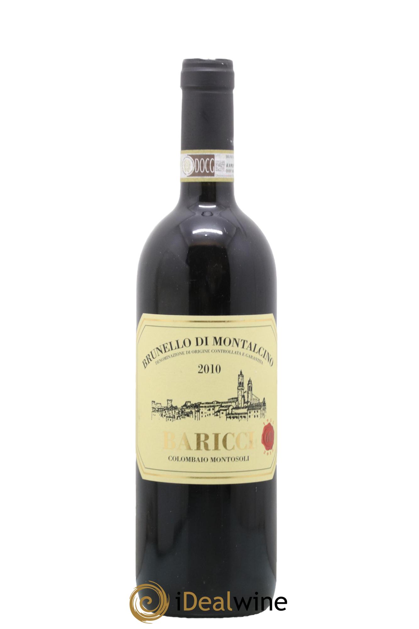 Brunello di Montalcino DOCG Baricci 2010 - Lot de 1 bouteille - 0