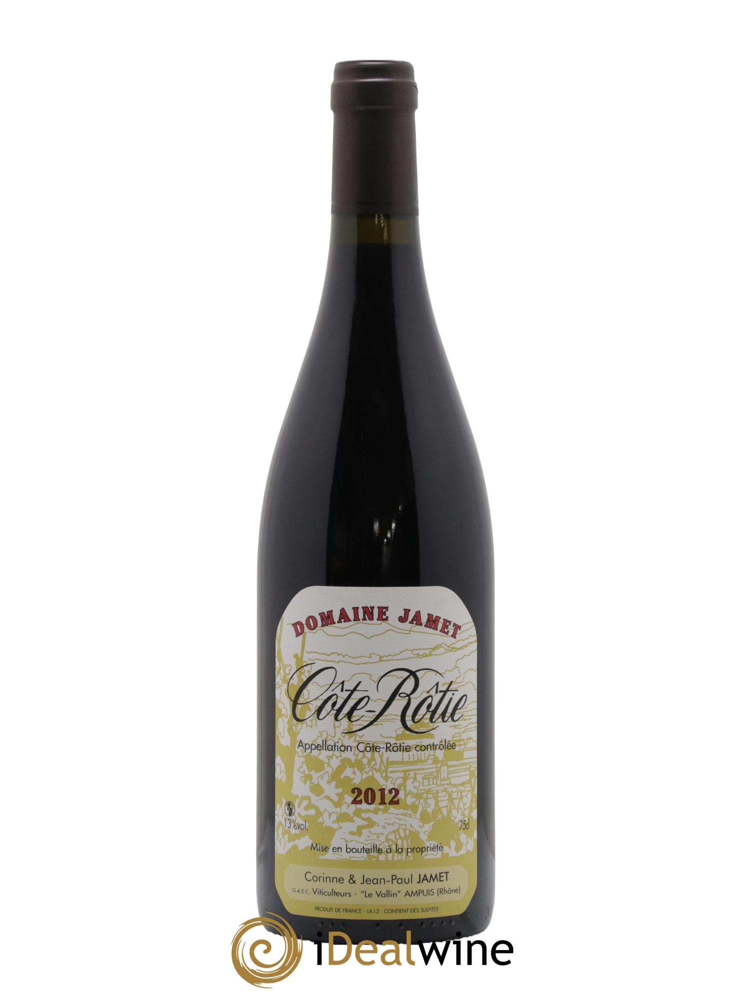 Côte-Rôtie Jamet (Domaine) 2012 - Lotto di 1 bottiglia - 0