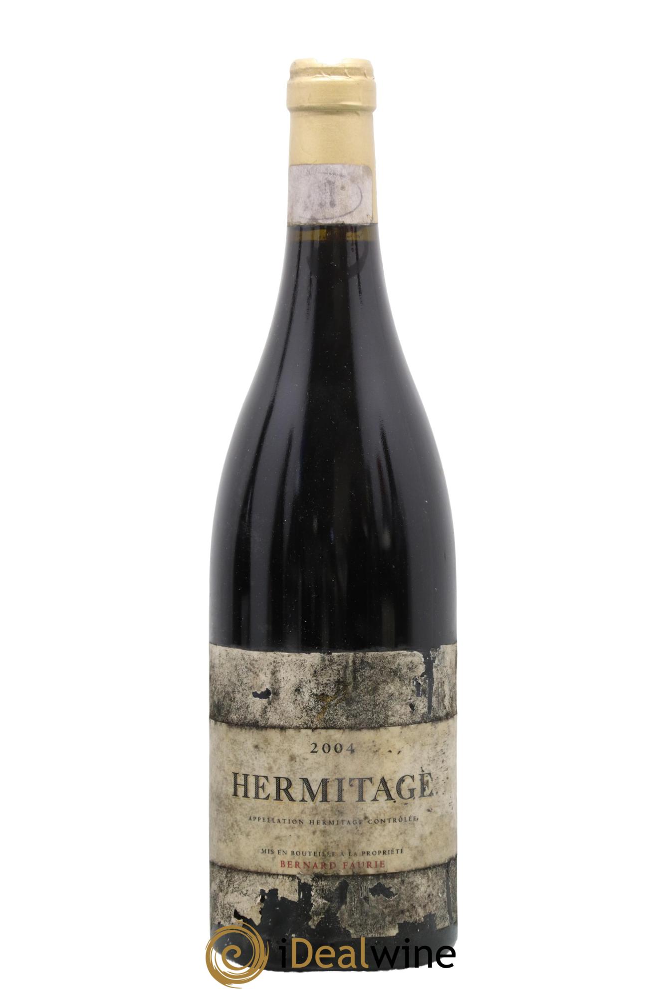 Hermitage Bessards Méal (capsule dorée) Bernard Faurie 2004 - Lot de 1 bouteille - 0