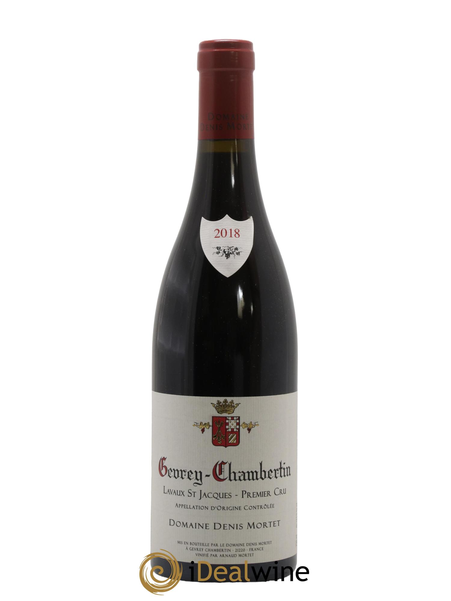 Gevrey-Chambertin 1er Cru Lavaux Saint Jacques Denis Mortet (Domaine) 2018 - Lot de 1 bouteille - 0