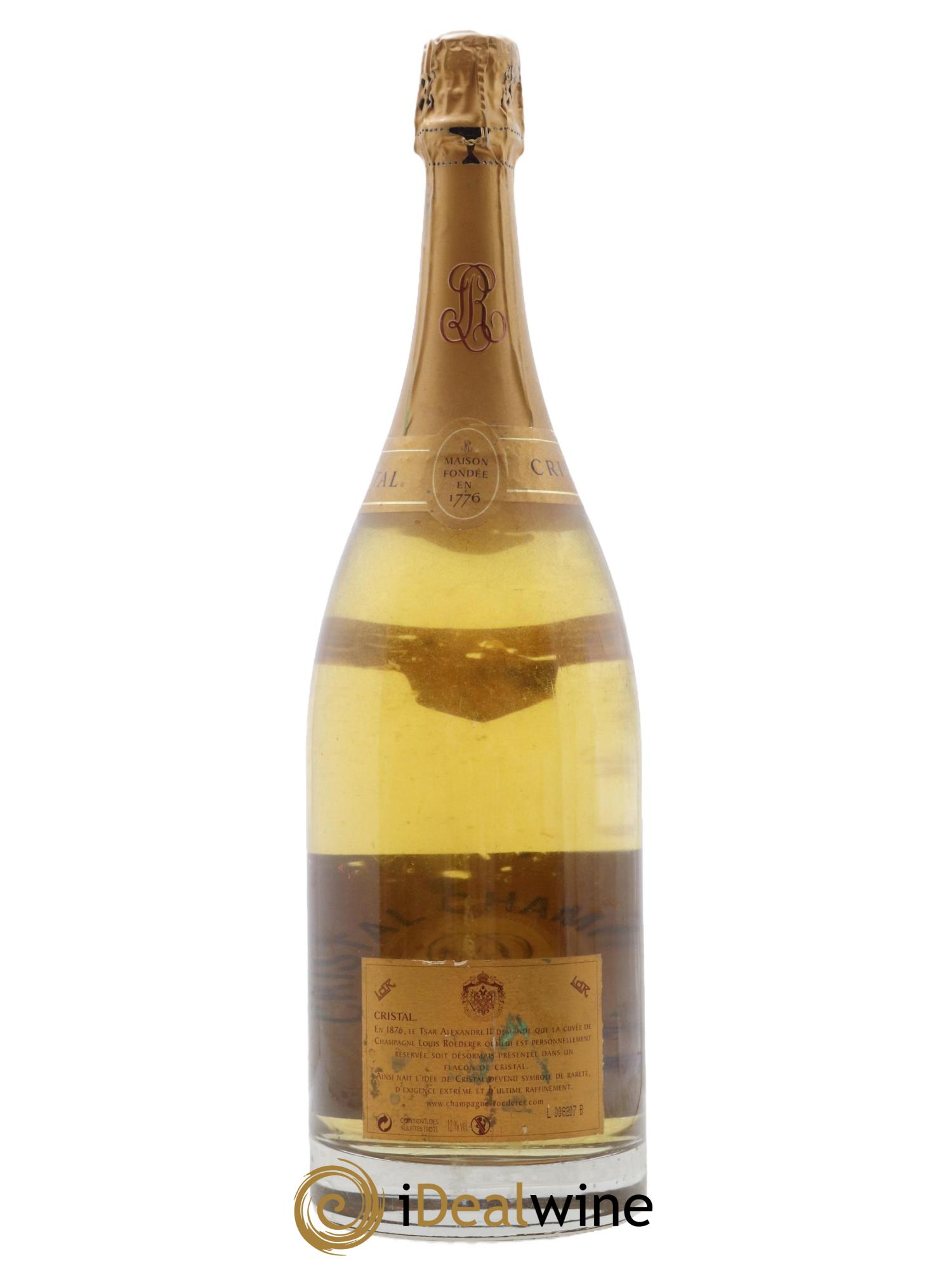 Cristal Louis Roederer 2004 - Posten von 1 Magnum - 1