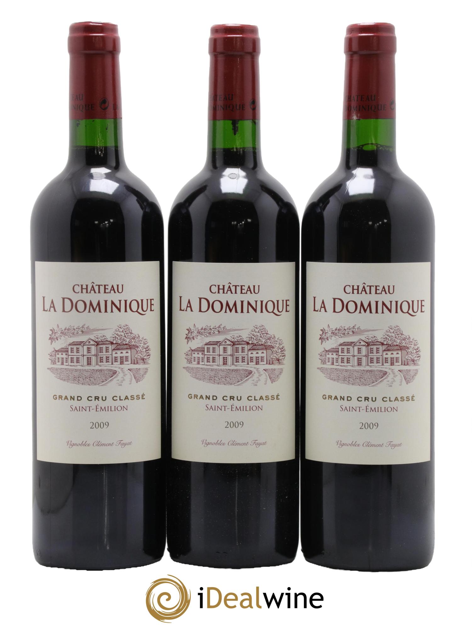 Château la Dominique Grand Cru Classé 2009 - Lot de 12 bouteilles - 3