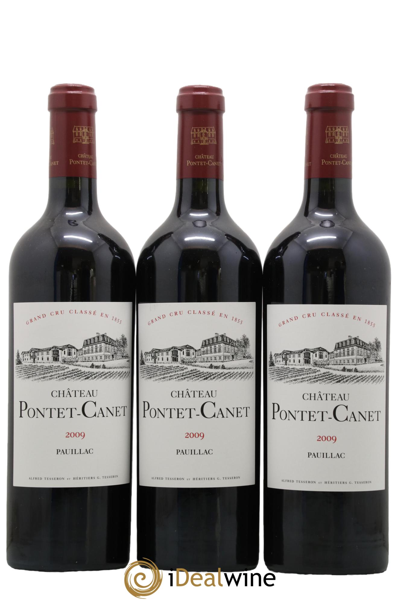 Château Pontet Canet 5ème Grand Cru Classé 2009 - Lotto di 12 bottiglie - 7