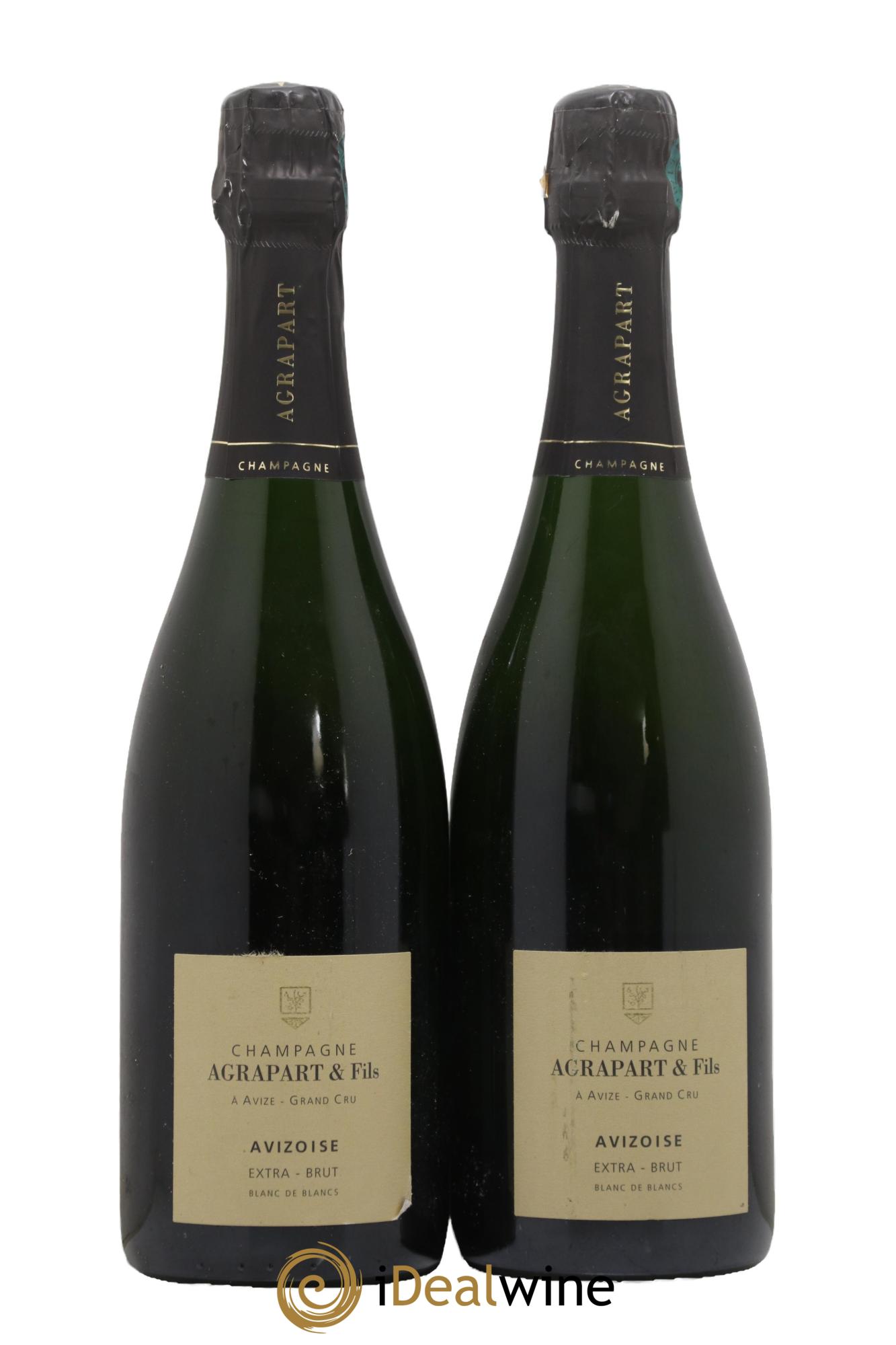 Brut Nature Blanc de Blancs Avizoise Pascal Agrapart 2009 - Lot of 2 bottles - 0