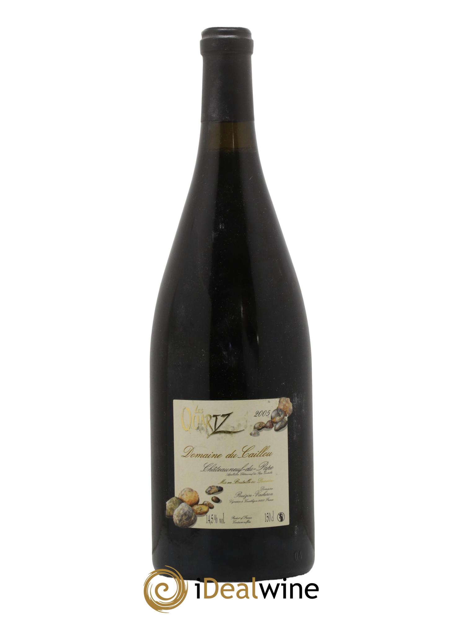 Châteauneuf-du-Pape Les Quartz Clos du Caillou 2005 - Lotto di 1 magnum - 0