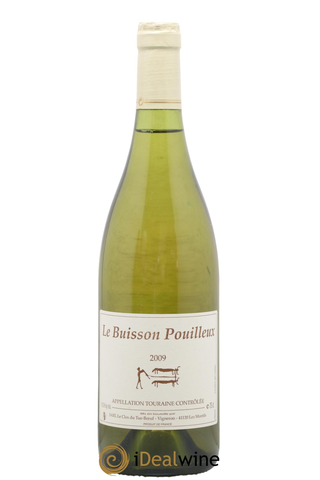 Touraine Le Buisson Pouilleux Clos du Tue-Boeuf  2009 - Lot de 1 bouteille - 0