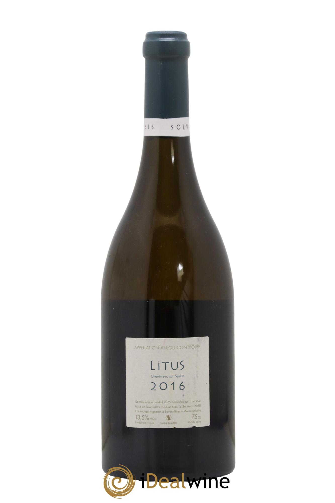 Anjou Litus Eric Morgat  2016 - Lot de 1 bouteille - 1