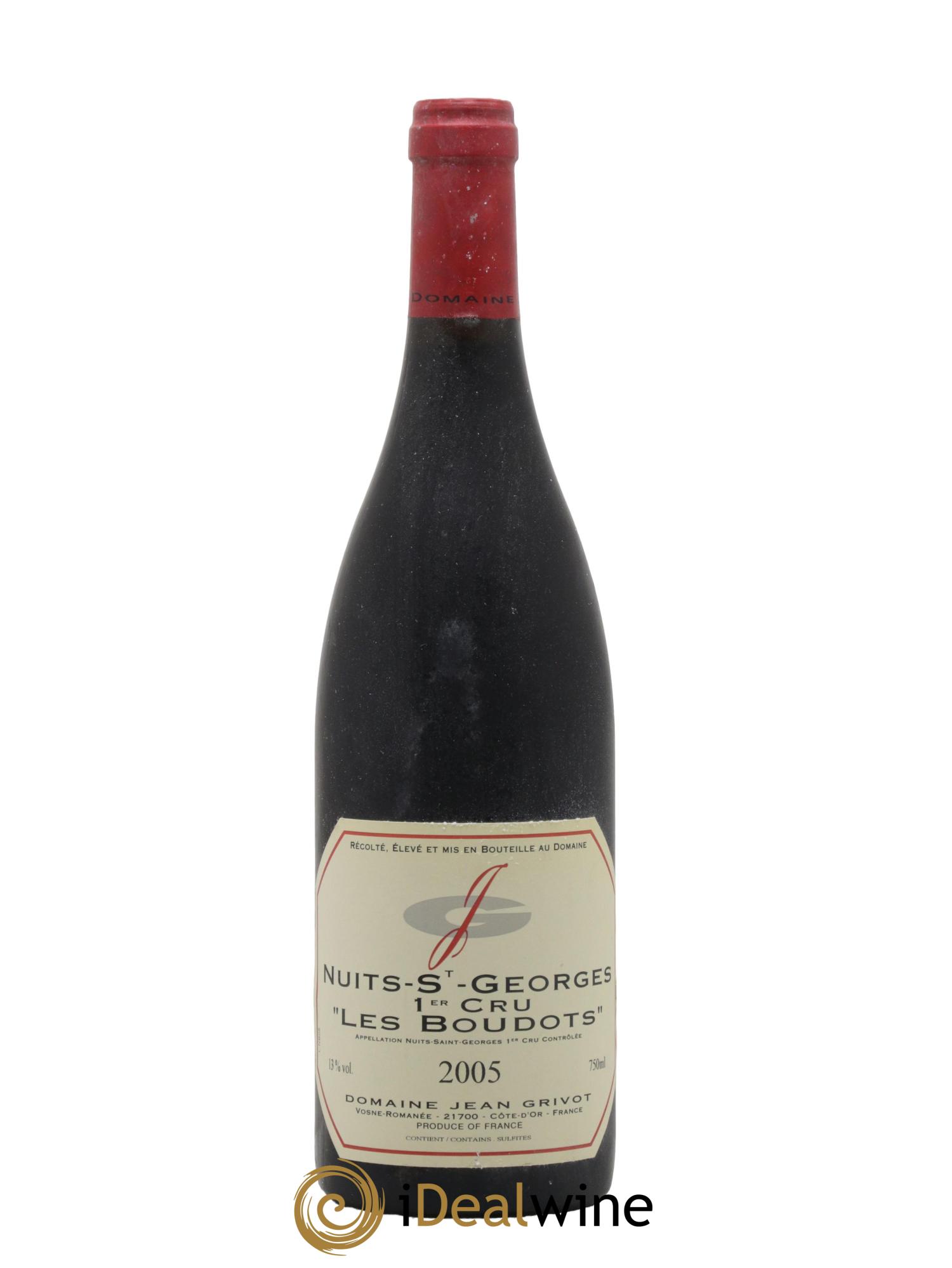 Nuits Saint-Georges 1er Cru Aux Boudots Jean Grivot 2005 - Lot of 1 bottle - 0