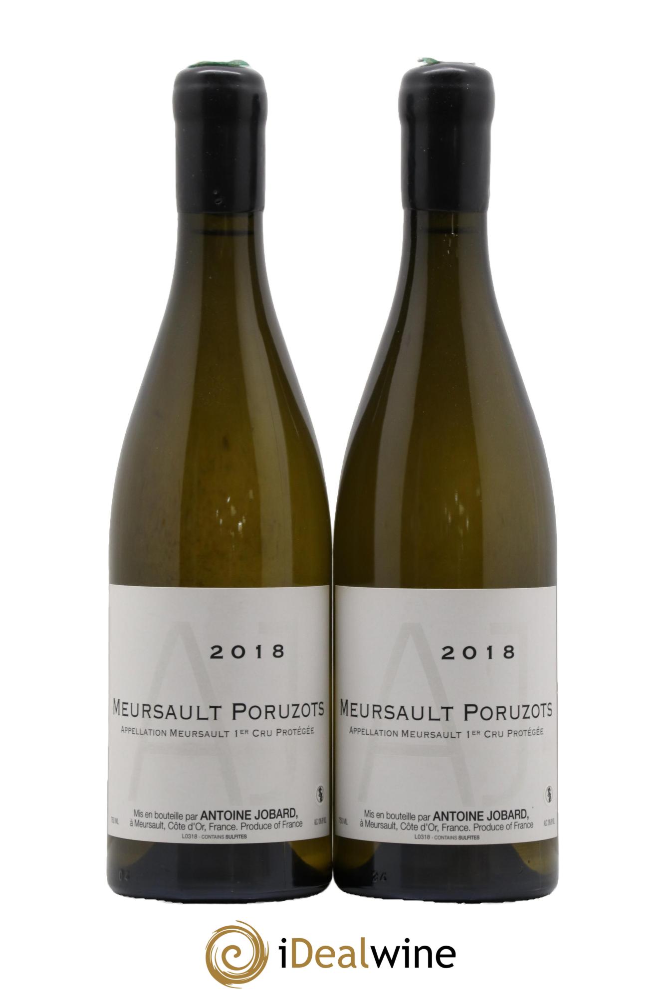 Meursault 1er Cru Poruzots François et Antoine Jobard (Domaine) 2018 - Lotto di 2 bottiglie - 0