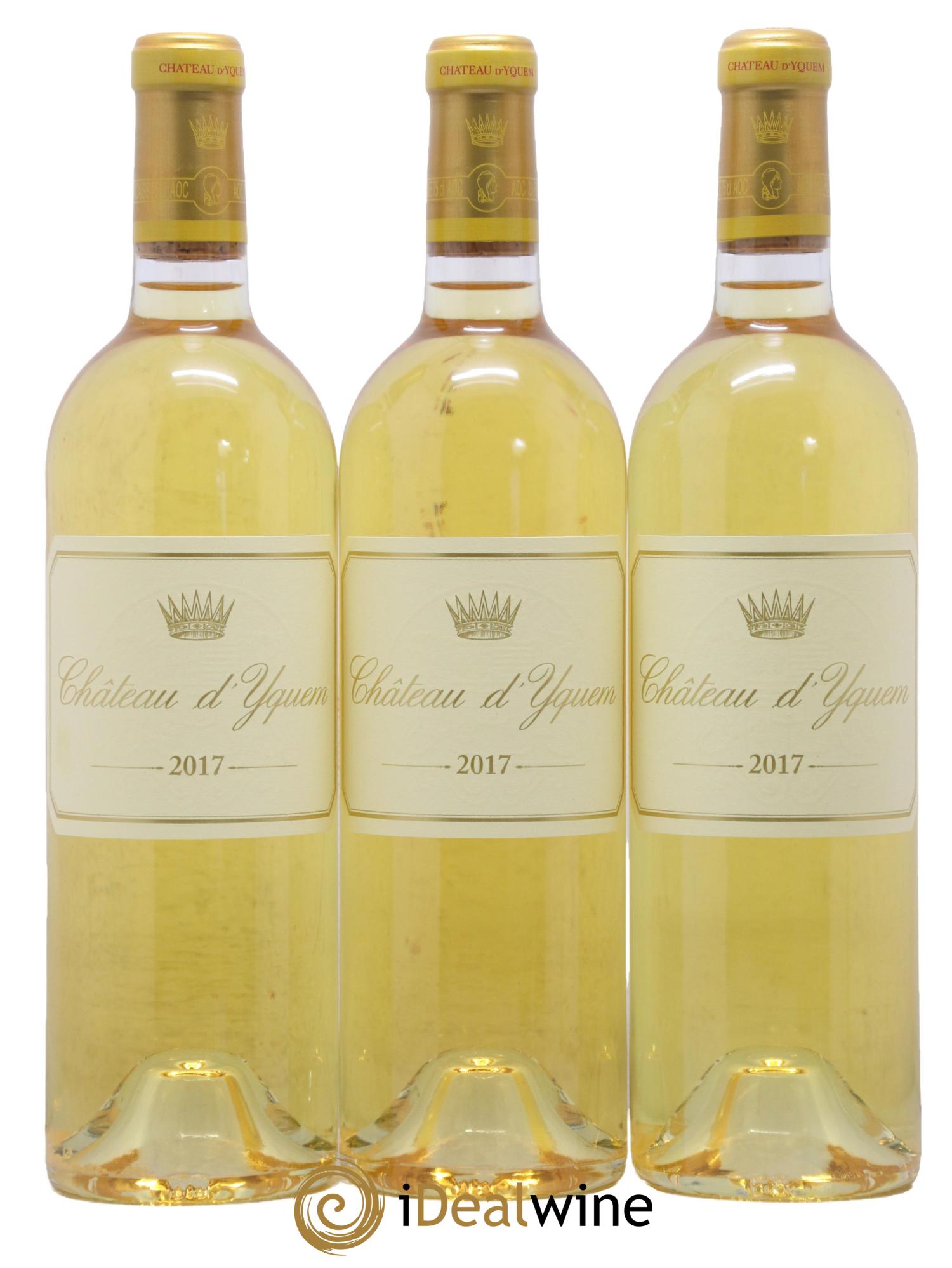 Château d' Yquem 1er Cru Classé Supérieur 2017 - Lot de 6 bouteilles - 1