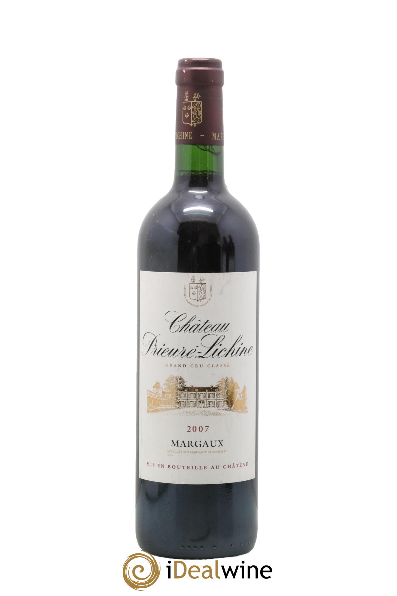 Château Prieuré Lichine 4ème Grand Cru Classé 2007 - Lotto di 1 bottiglia - 0