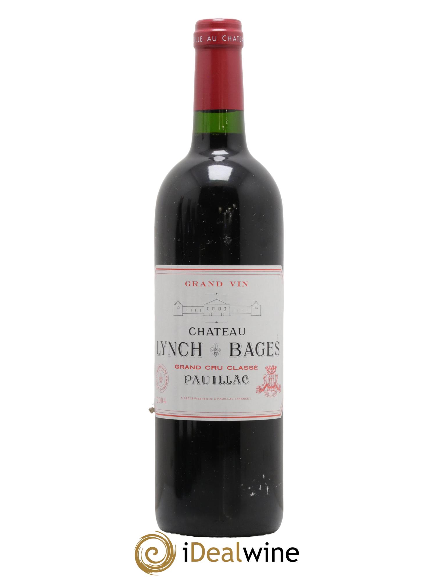 Château Lynch Bages 5ème Grand Cru Classé  2004 - Lot de 1 bouteille - 0