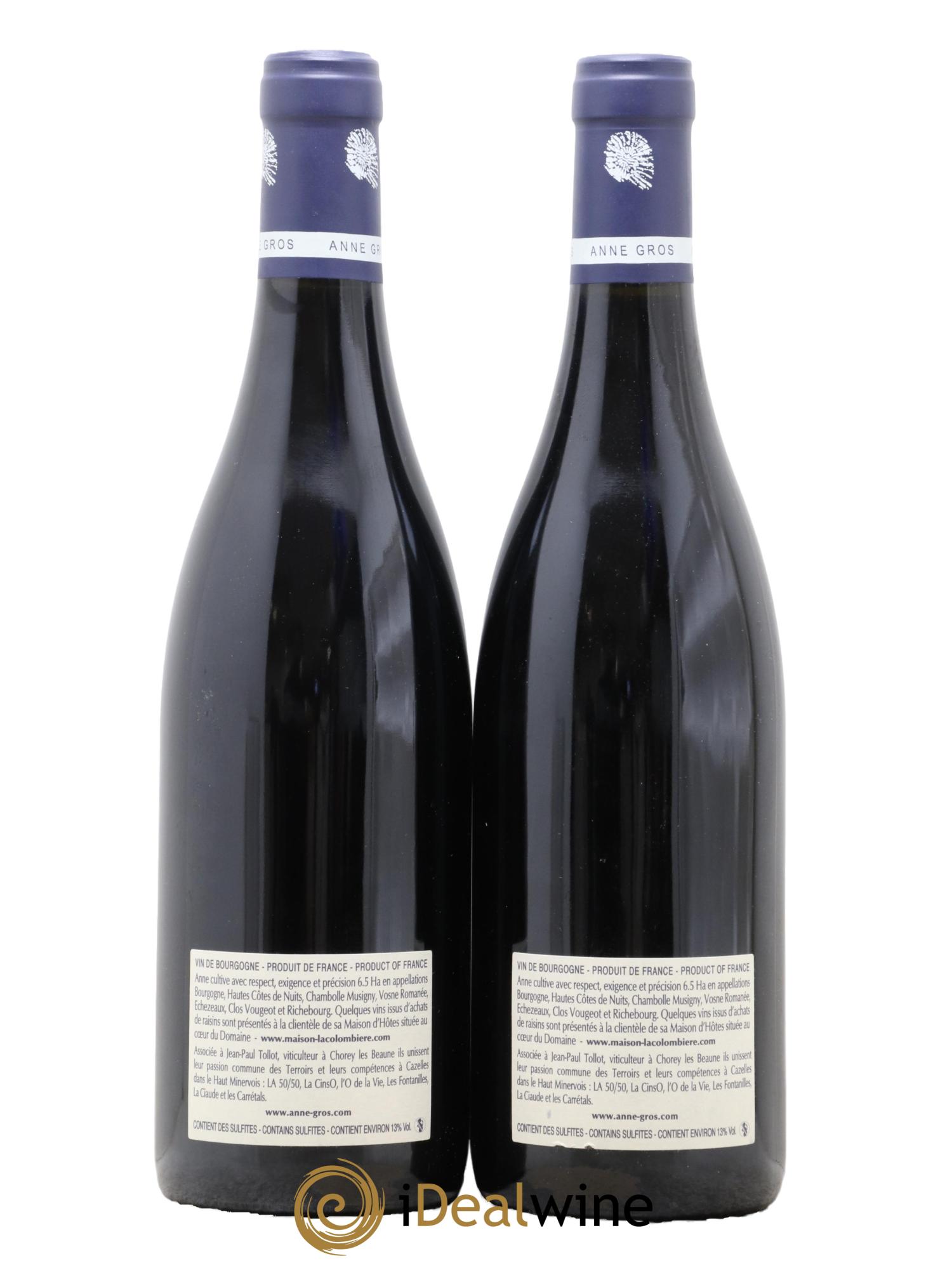 Echezeaux Grand Cru Les Loachausses Anne Gros 2014 - Lot de 2 bouteilles - 1