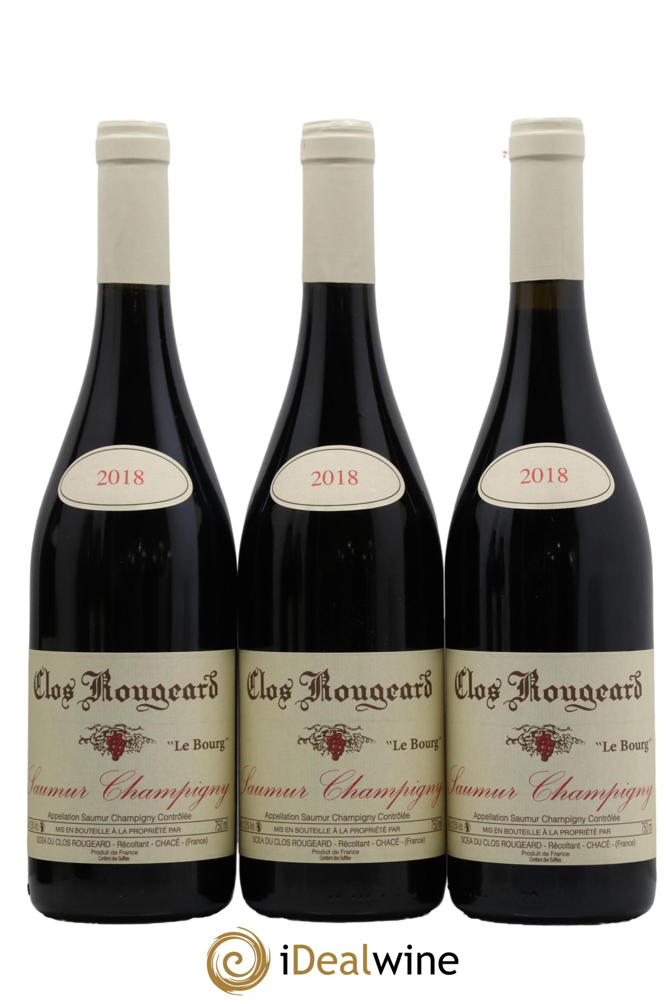 Saumur-Champigny Le Bourg Clos Rougeard 2018 - Lot de 3 bouteilles - 0