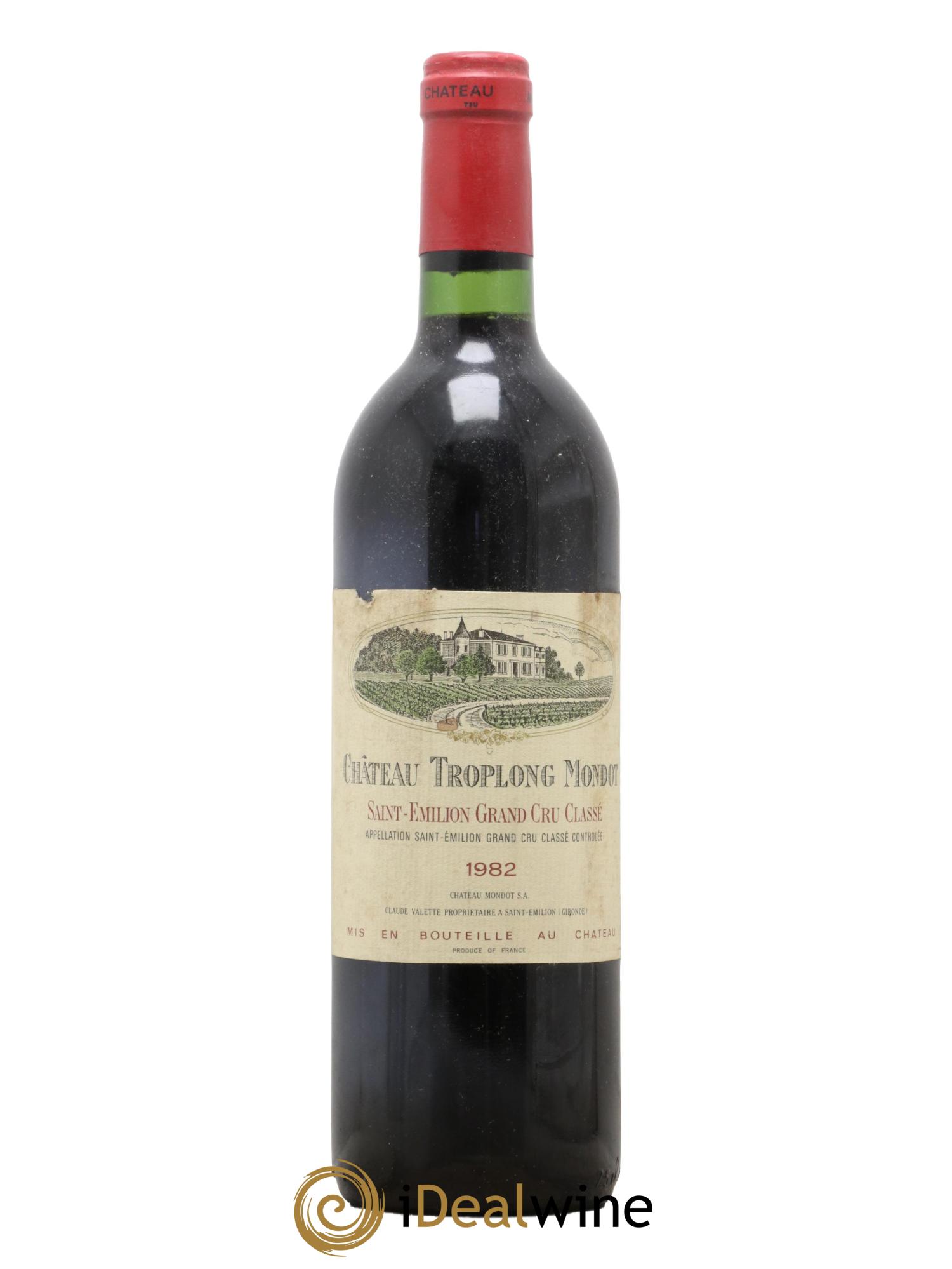 Château Troplong Mondot 1er Grand Cru Classé B 1982 - Lot de 1 bouteille - 0