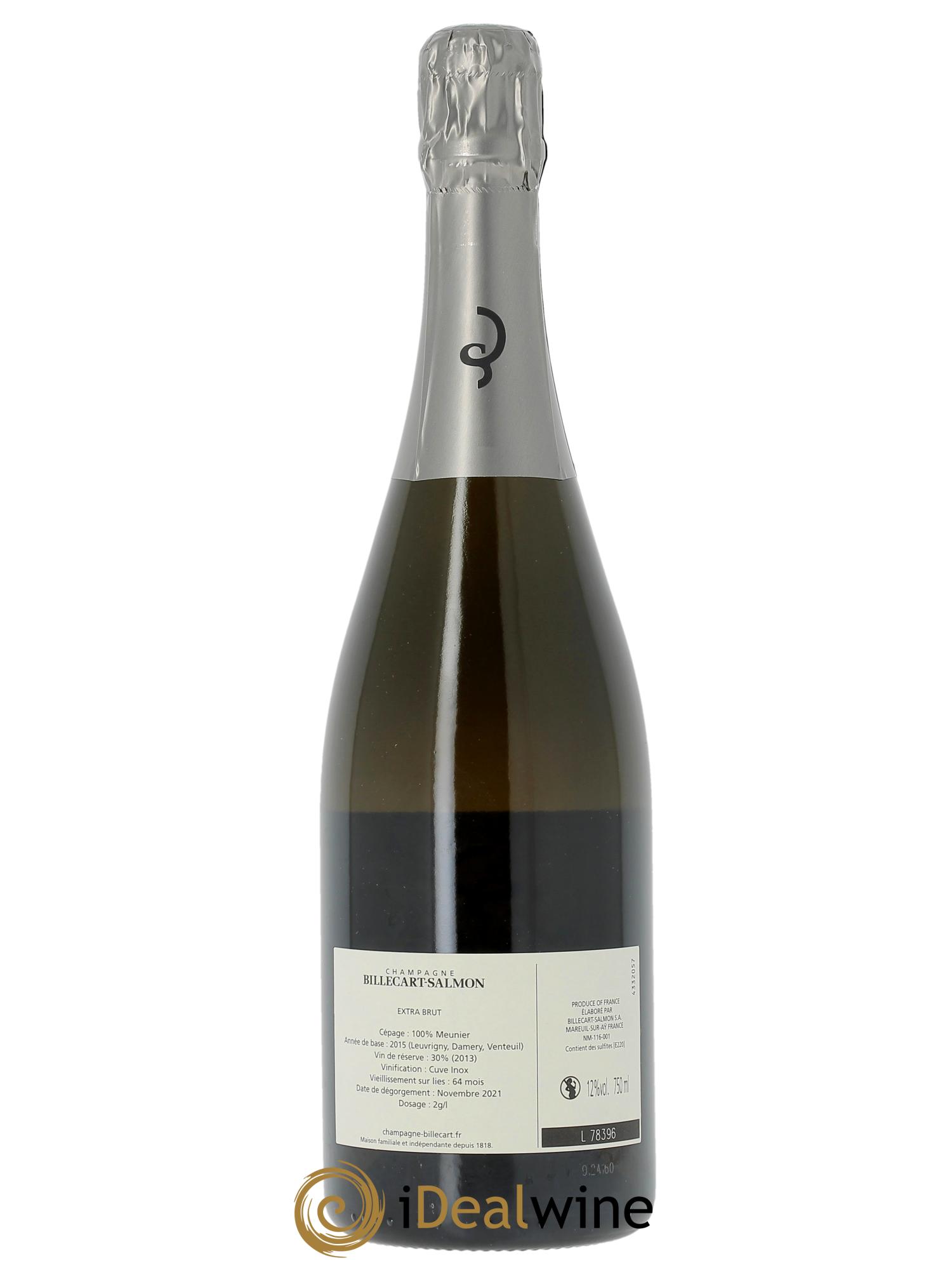 Champagne Extra-Brut RDV n°3 Billecart-Salmon - Lotto di 1 bottiglia - 1