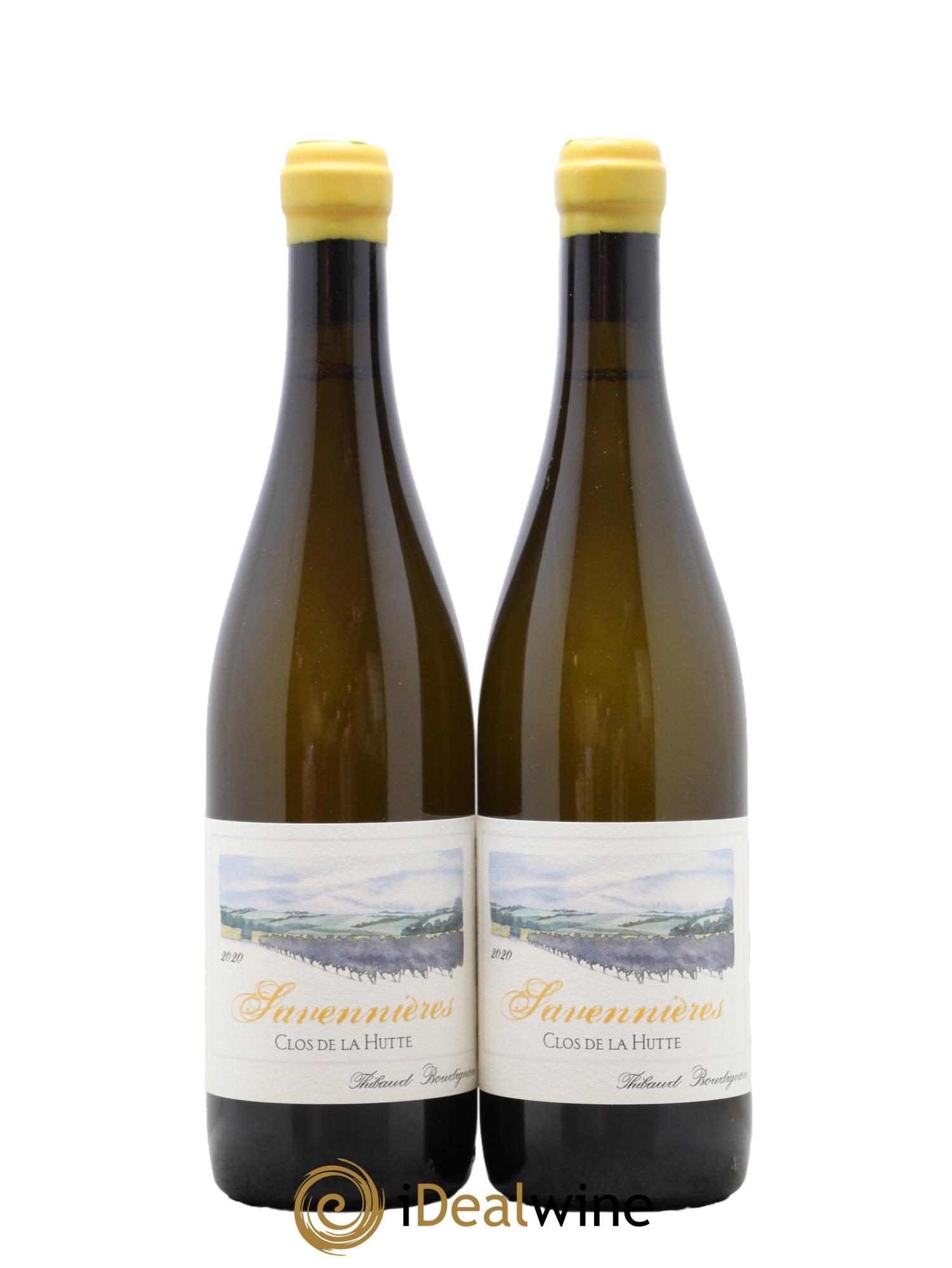 Savennières Clos de la Hutte Thibaud Boudignon 2020 - Posten von 2 Flaschen - 0