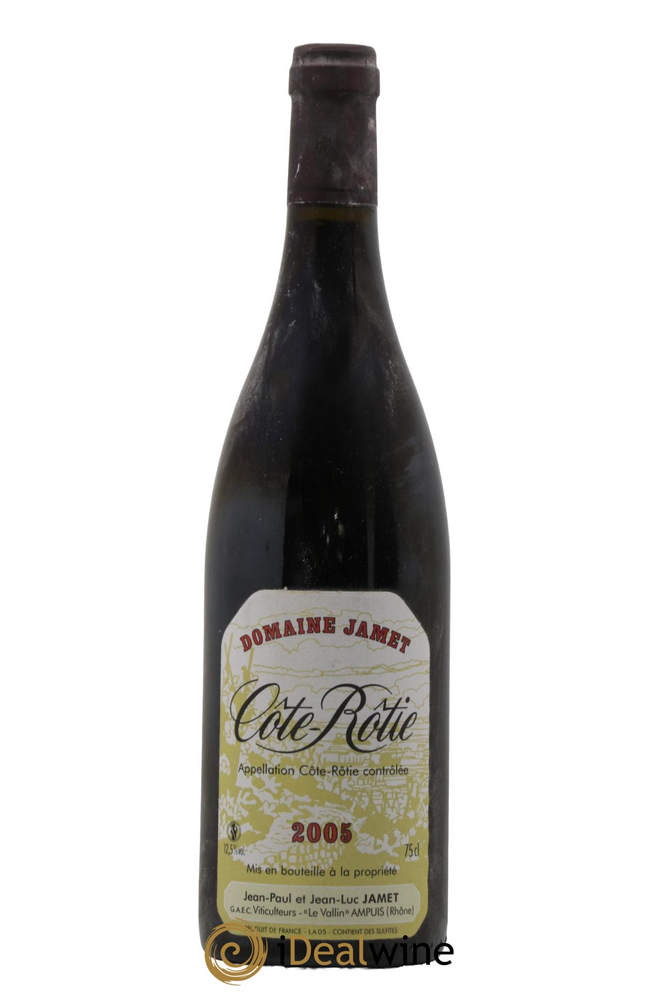 Côte-Rôtie Jamet (Domaine) 2005 - Lot de 1 bouteille - 0