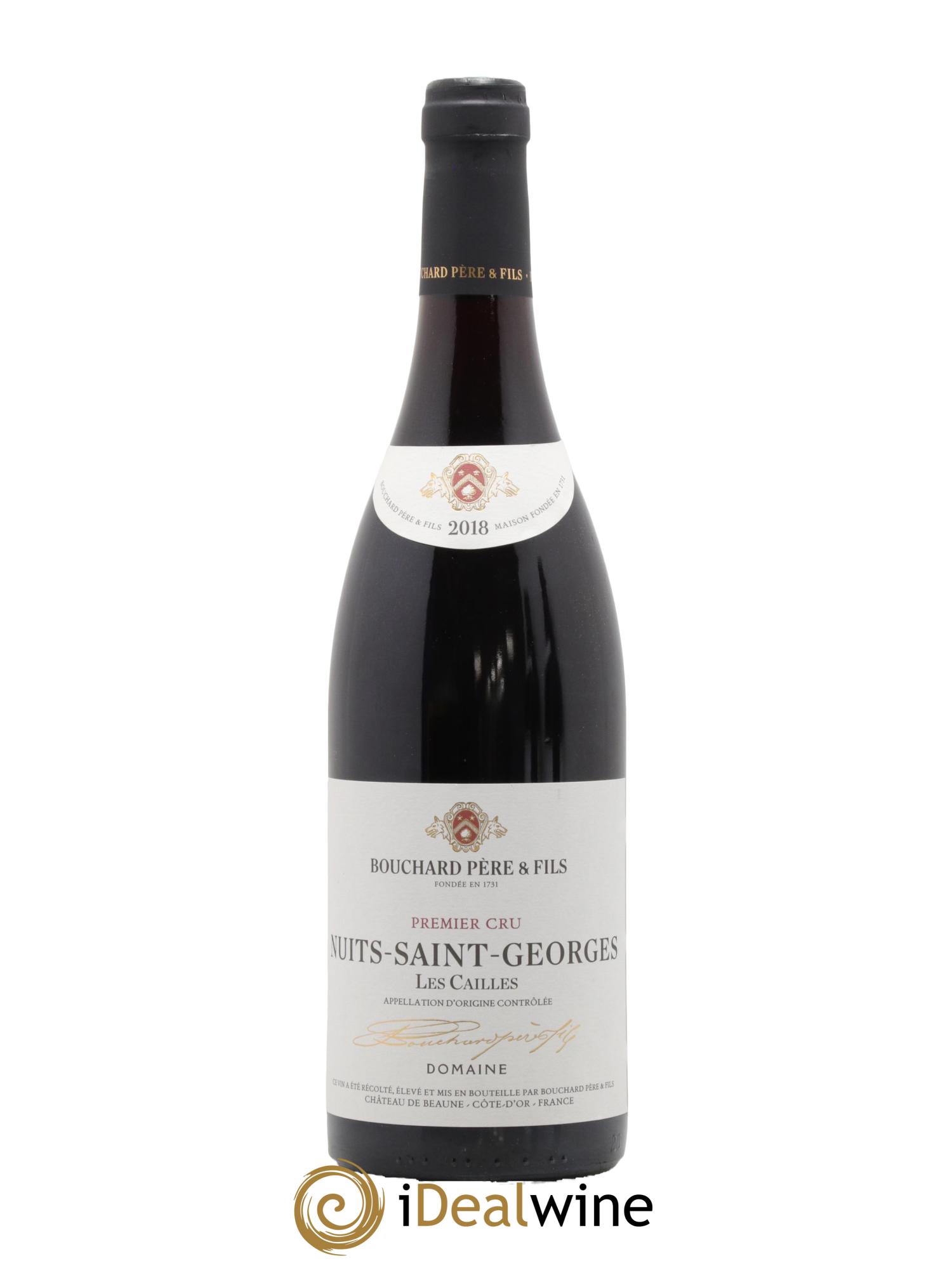 Nuits Saint-Georges 1er Cru Les Cailles Bouchard Père & Fils  2018 - Posten von 1 Flasche - 0