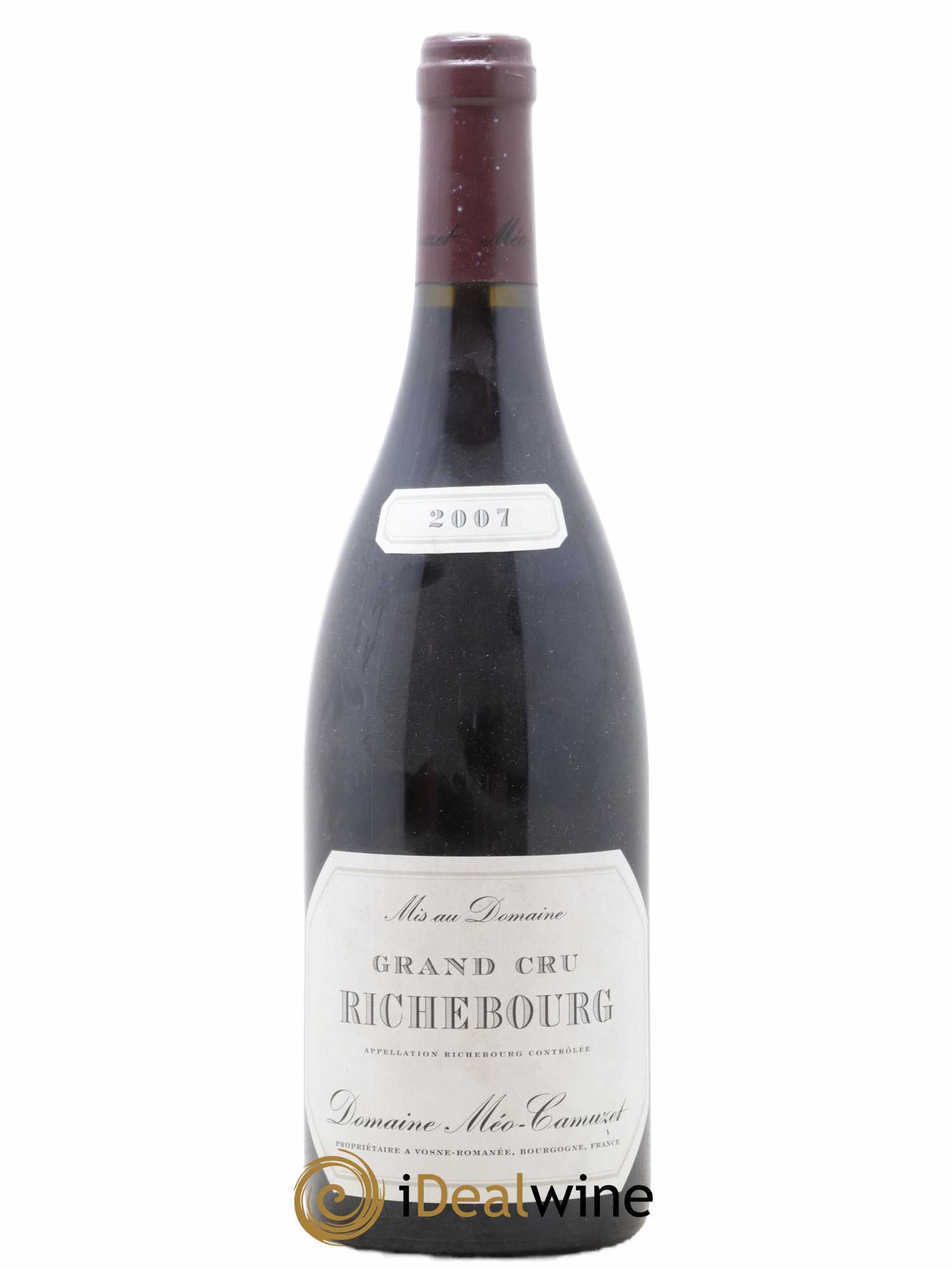 Richebourg Grand Cru Méo-Camuzet (Domaine)  2007 - Posten von 1 Flasche - 0