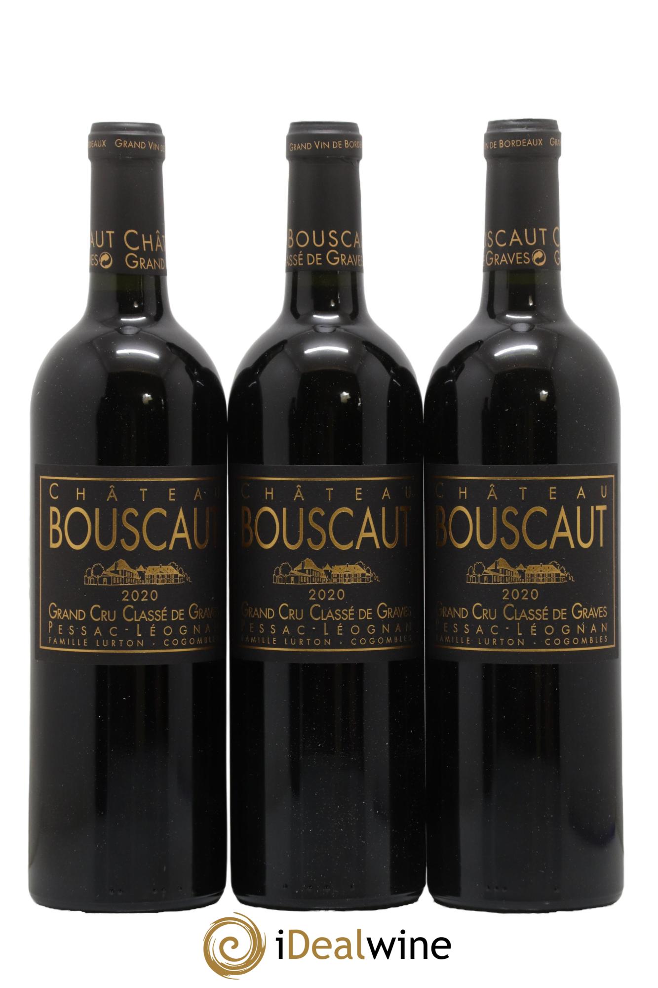 Château Bouscaut Cru Classé de Graves  2020 - Lot of 12 bottles - 1