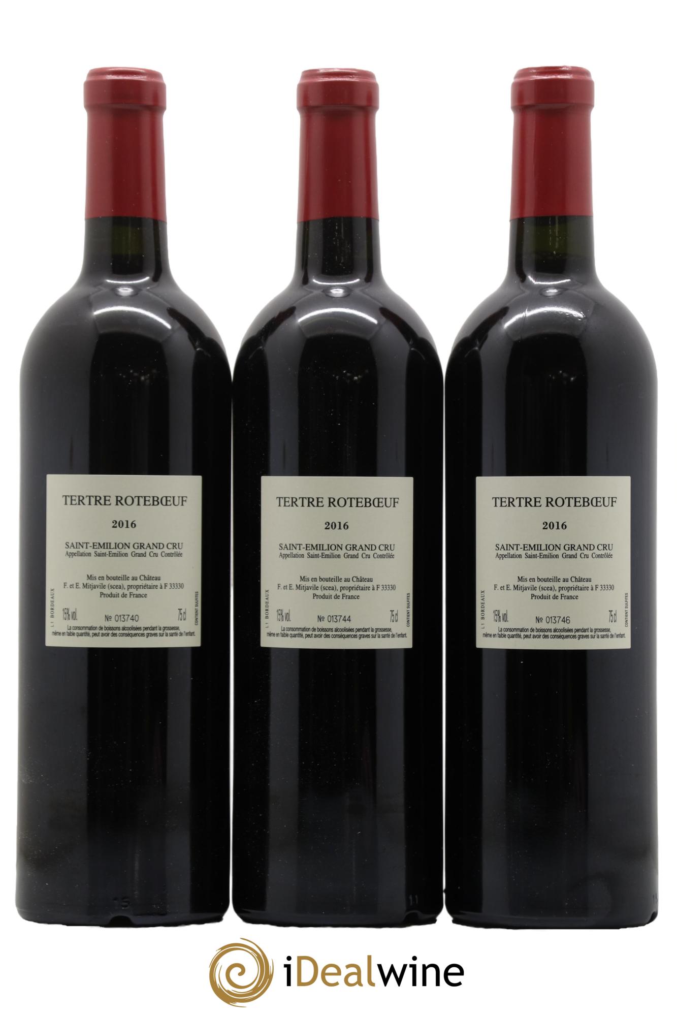 Château Tertre Roteboeuf 2016 - Lot de 6 bouteilles - 4