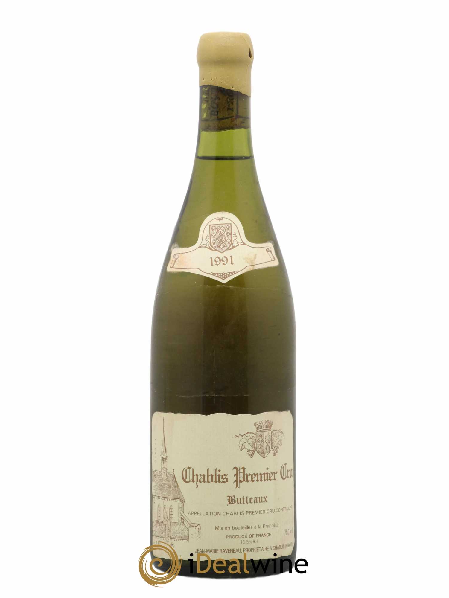 Chablis 1er Cru Butteaux Raveneau (Domaine)  1991 - Lot de 1 bouteille - 0