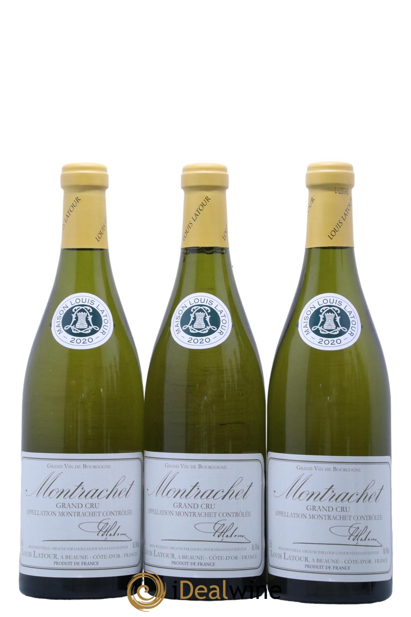 Montrachet Grand Cru Louis Latour 2020 - Lot of 6 bottles - 3