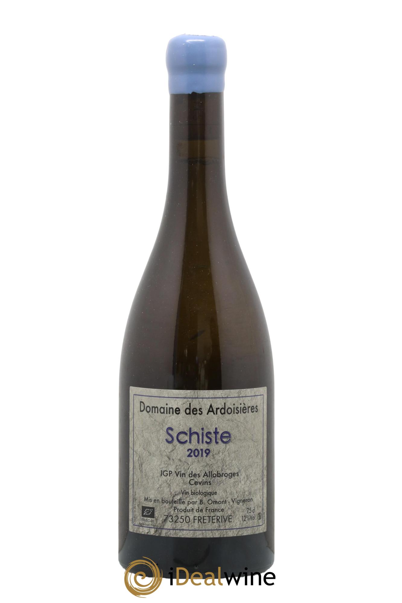 IGP Vin des Allobroges - Cevins Schiste Ardoisières (Domaine des) 2019 - Lot de 1 bouteille - 0