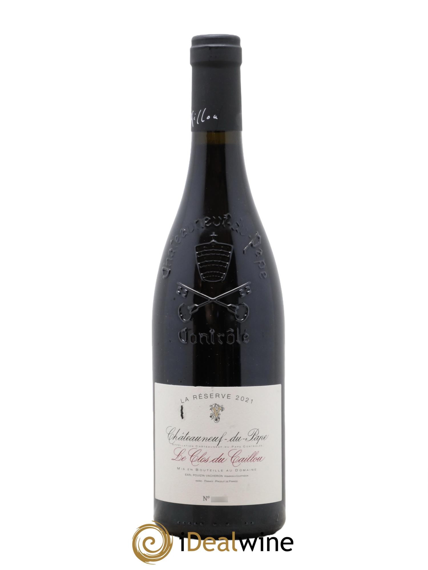 Châteauneuf-du-Pape Domaine Le Clos du Caillou Réserve Sylvie Vacheron 2021 - Lotto di 1 bottiglia - 0