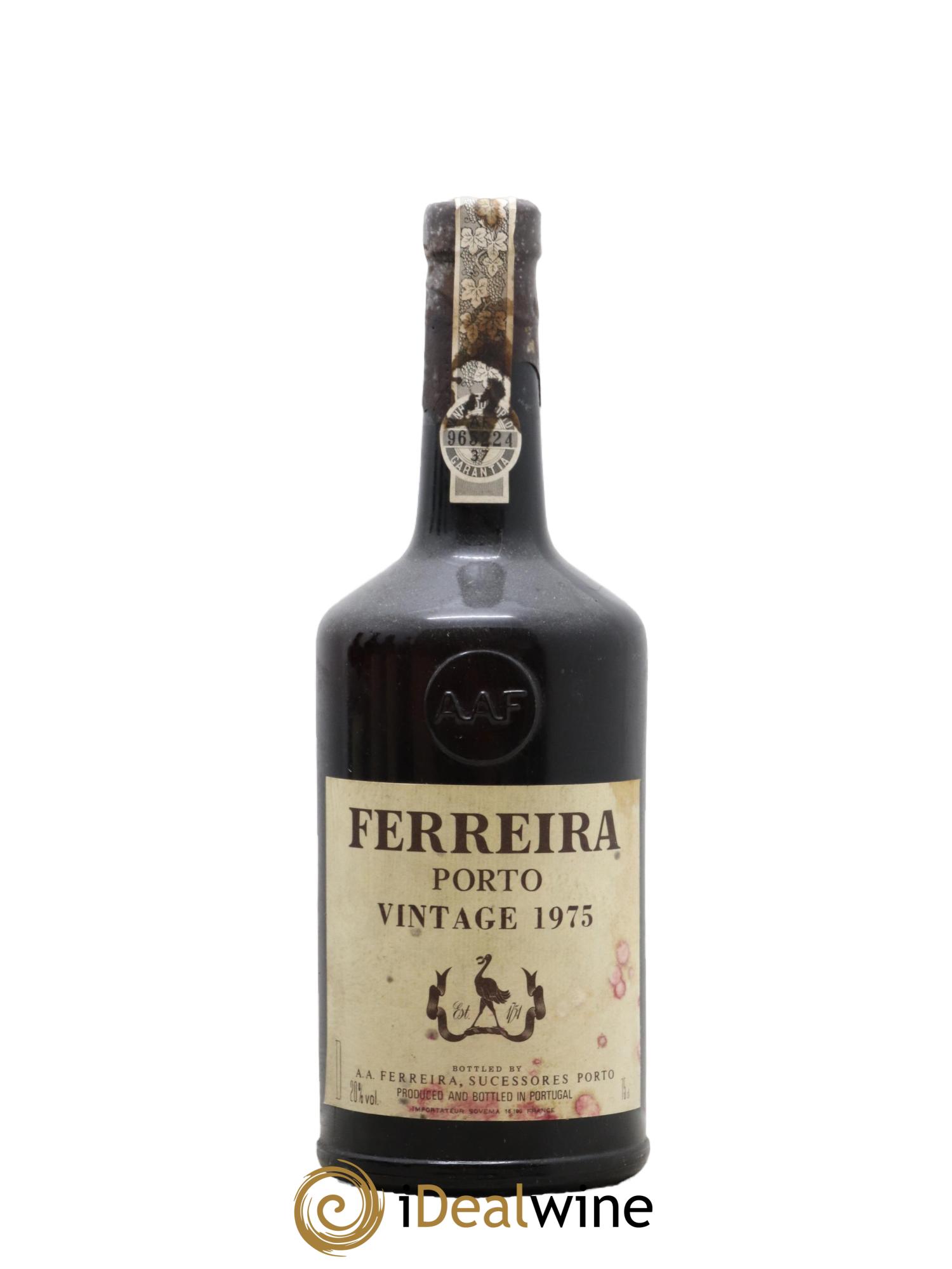 Porto Vintage Ferreira 1975 - Posten von 1 Flasche - 0