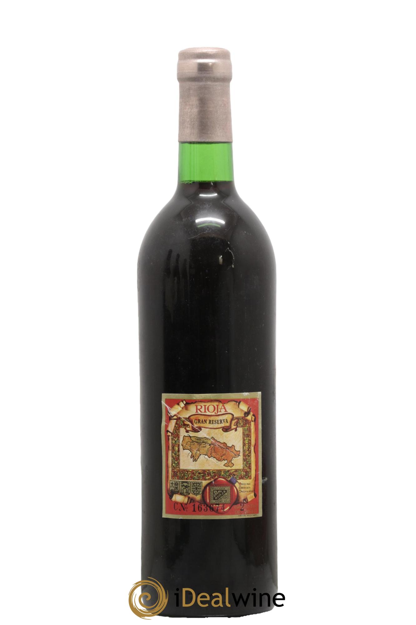 Rioja DOCG Imperial Gran Reserva  Compania Vinicola del Norte de Espana 1970 - Posten von 1 Flasche - 1